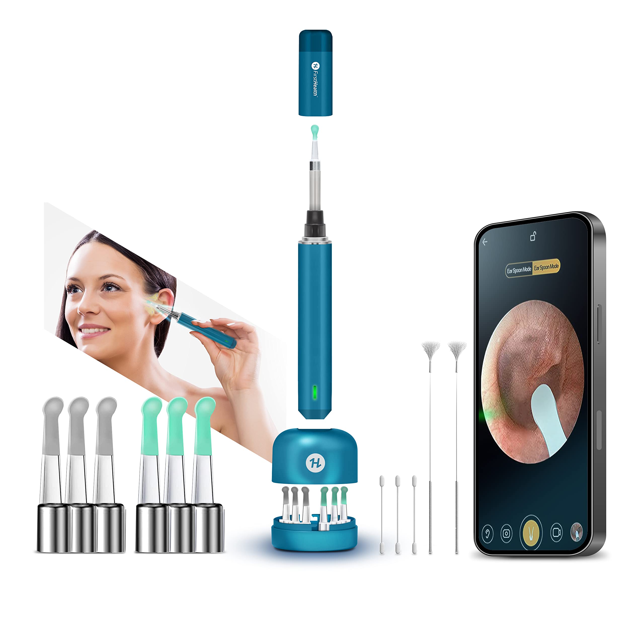 First Health Wireless Otoscope with Light