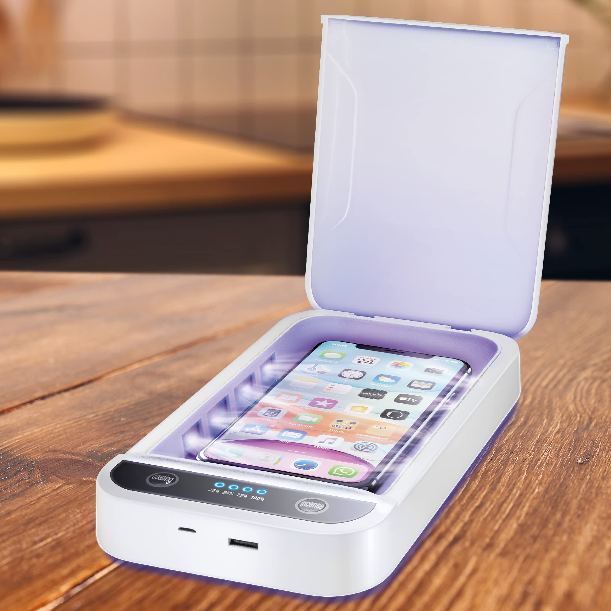First Health UV Light Sanitizer, Phone Sanitizer UV Box