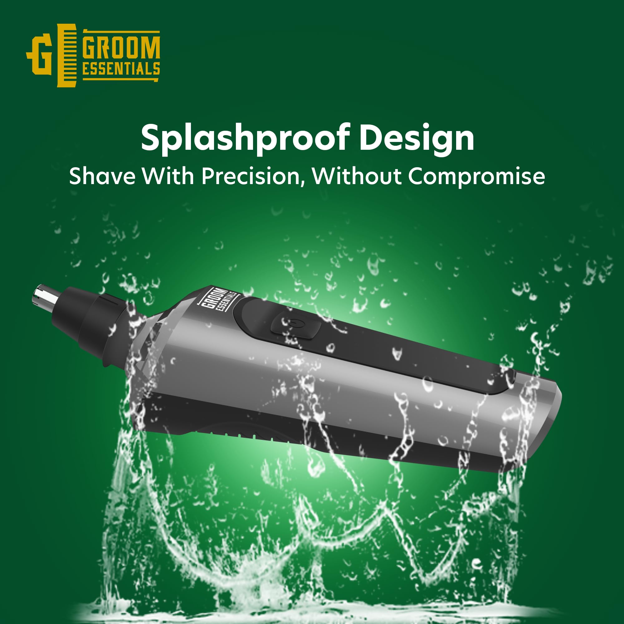 Groom Essentials Rechargeable 5-Piece Grooming Set for Men