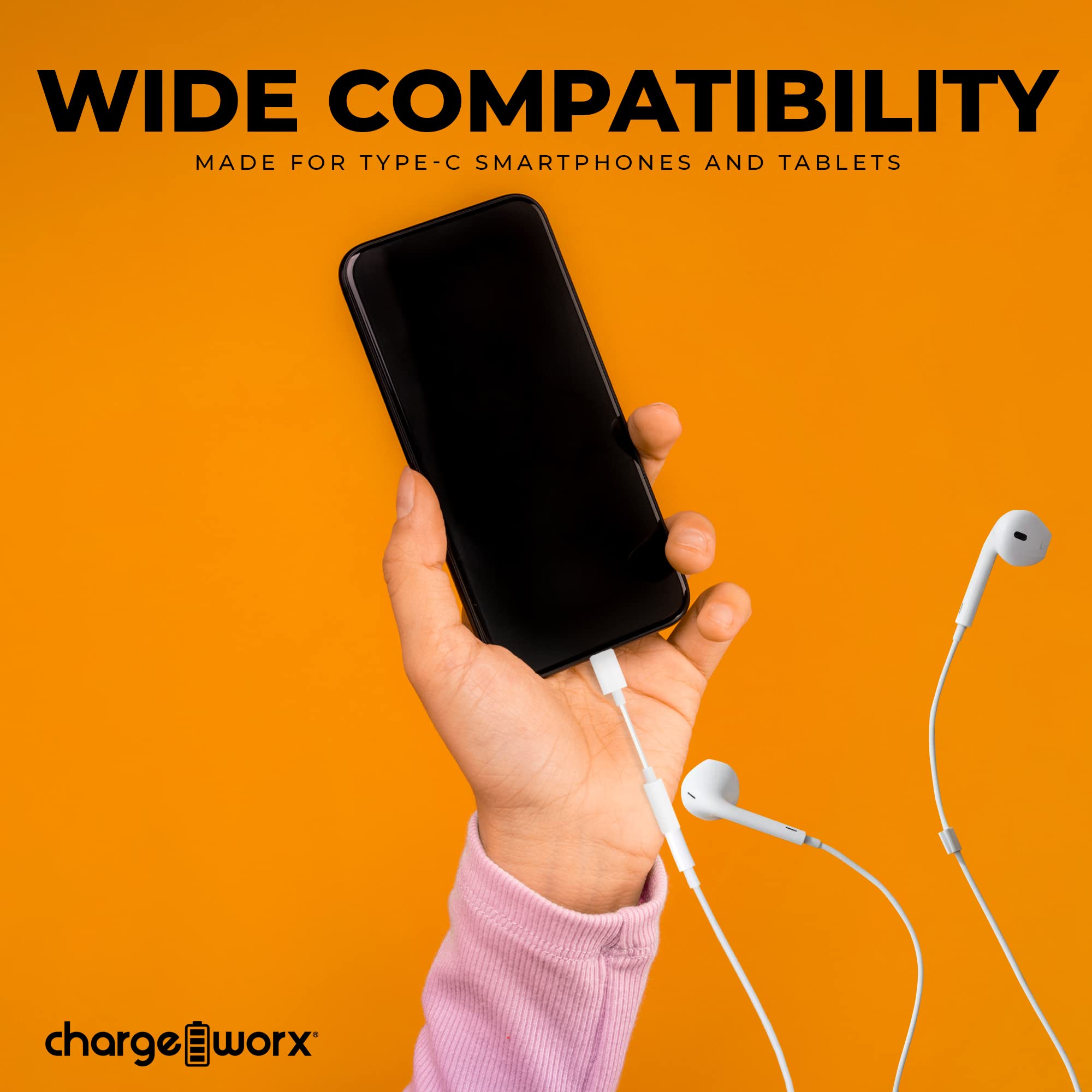 Chargeworx USB C Headphone Adapter