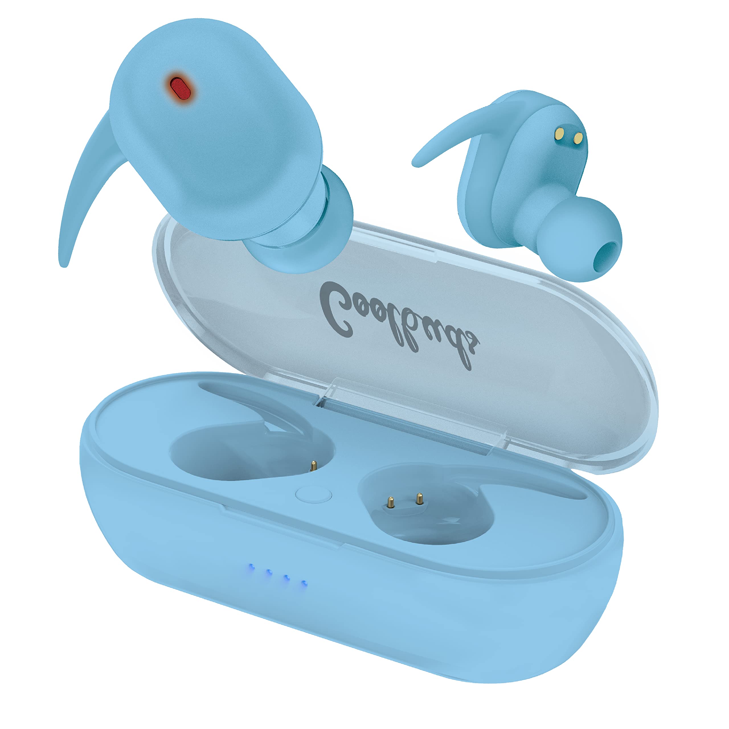COOLBUDS True Wireless Earbuds w Touch Controls (Ash Rose)