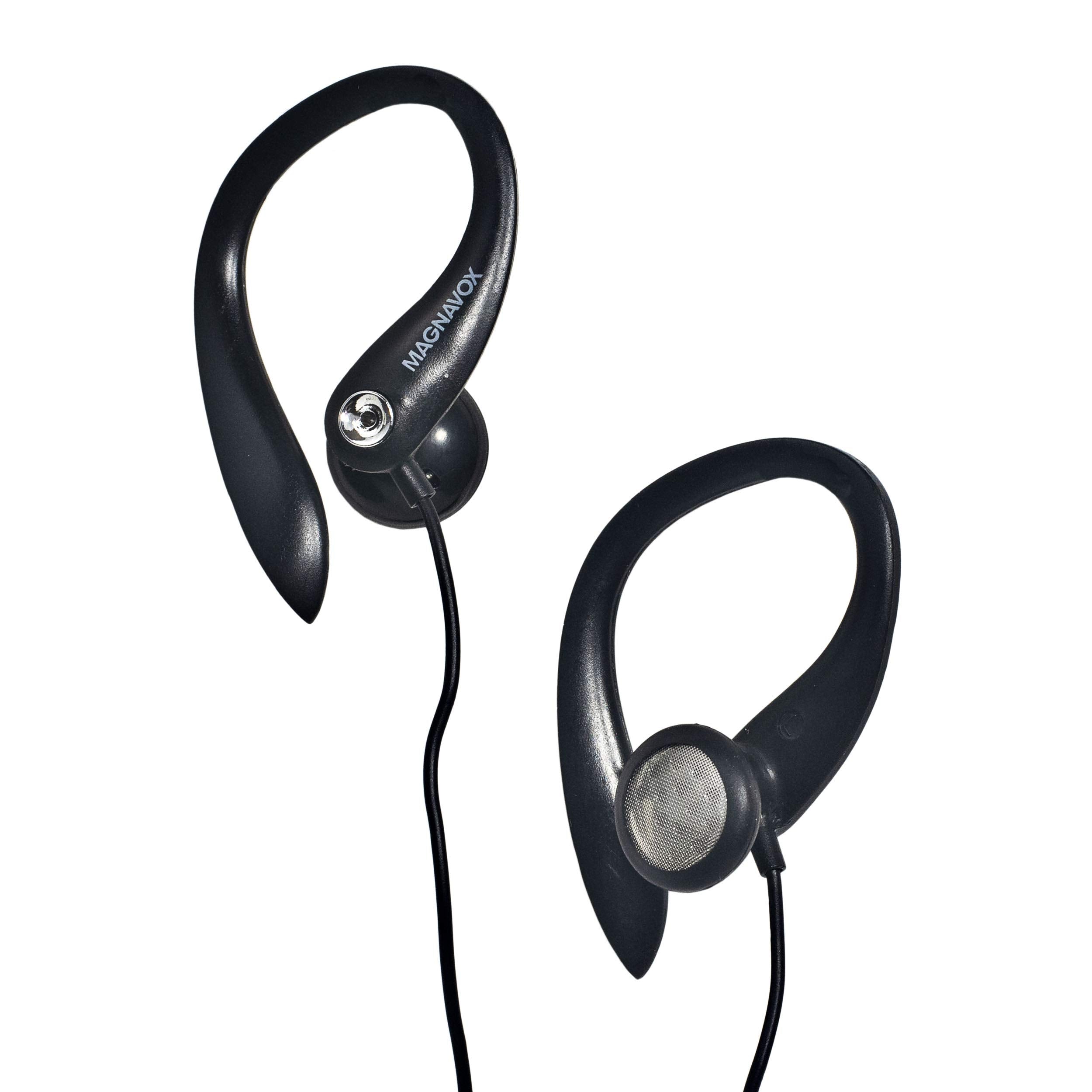 Magnavox MHP4854-BK Earhook Earbuds