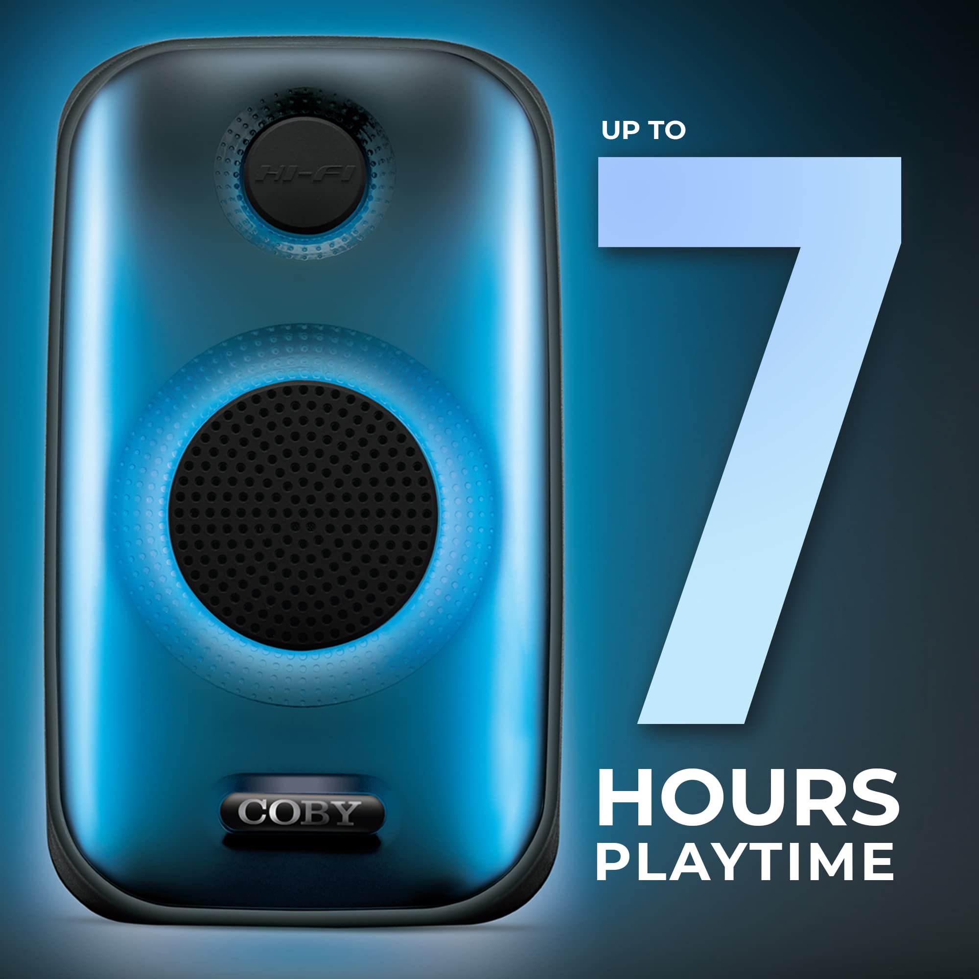 Coby Flame Bluetooth Party Speaker
