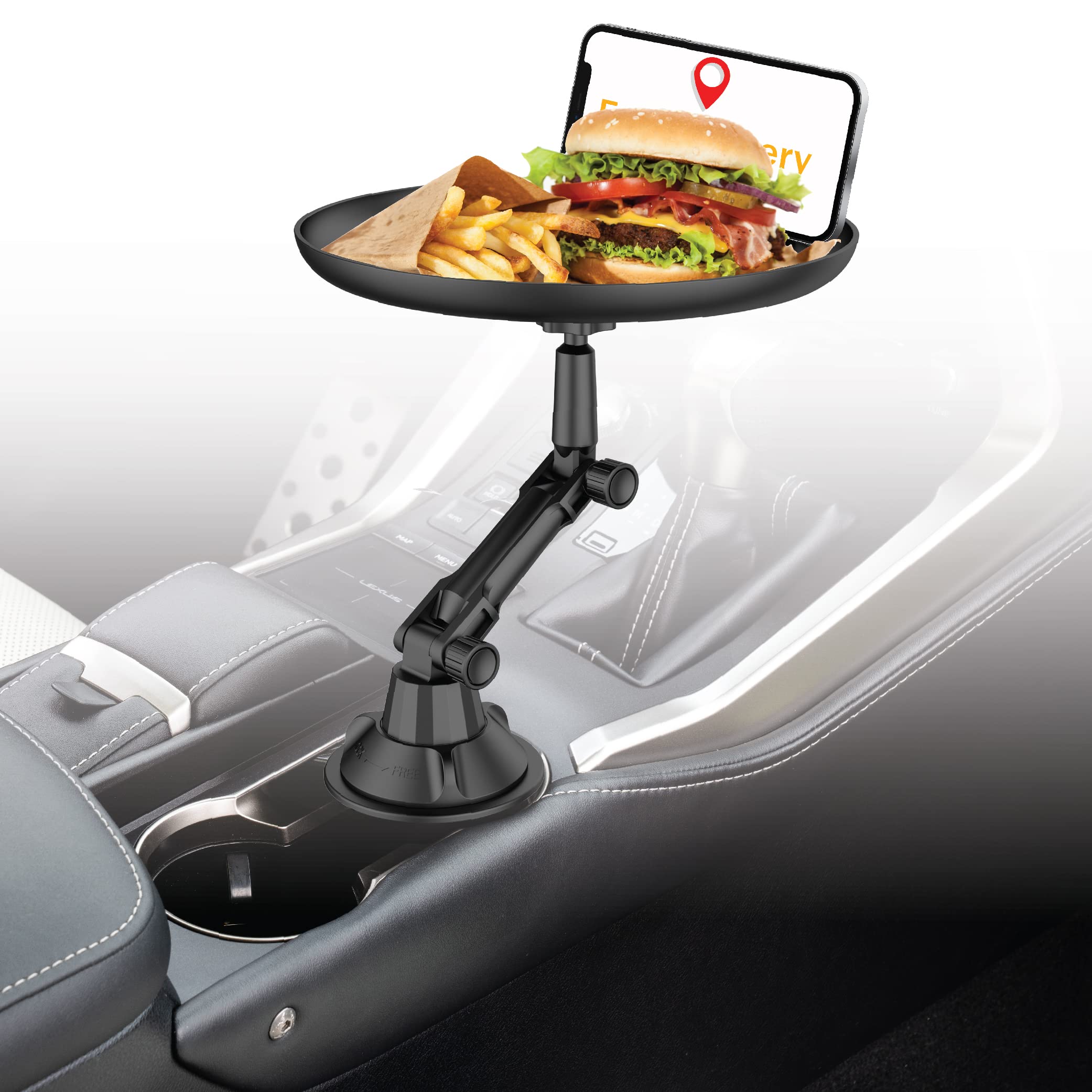 Chargeworx Cup Holder Tray Mount