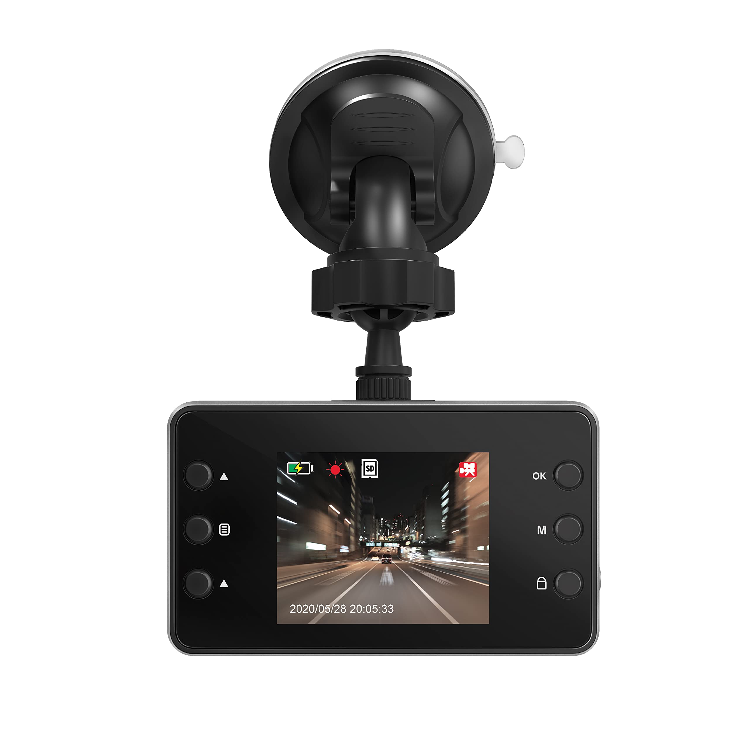 COBY High-Definition 1080p Car Dash Cam