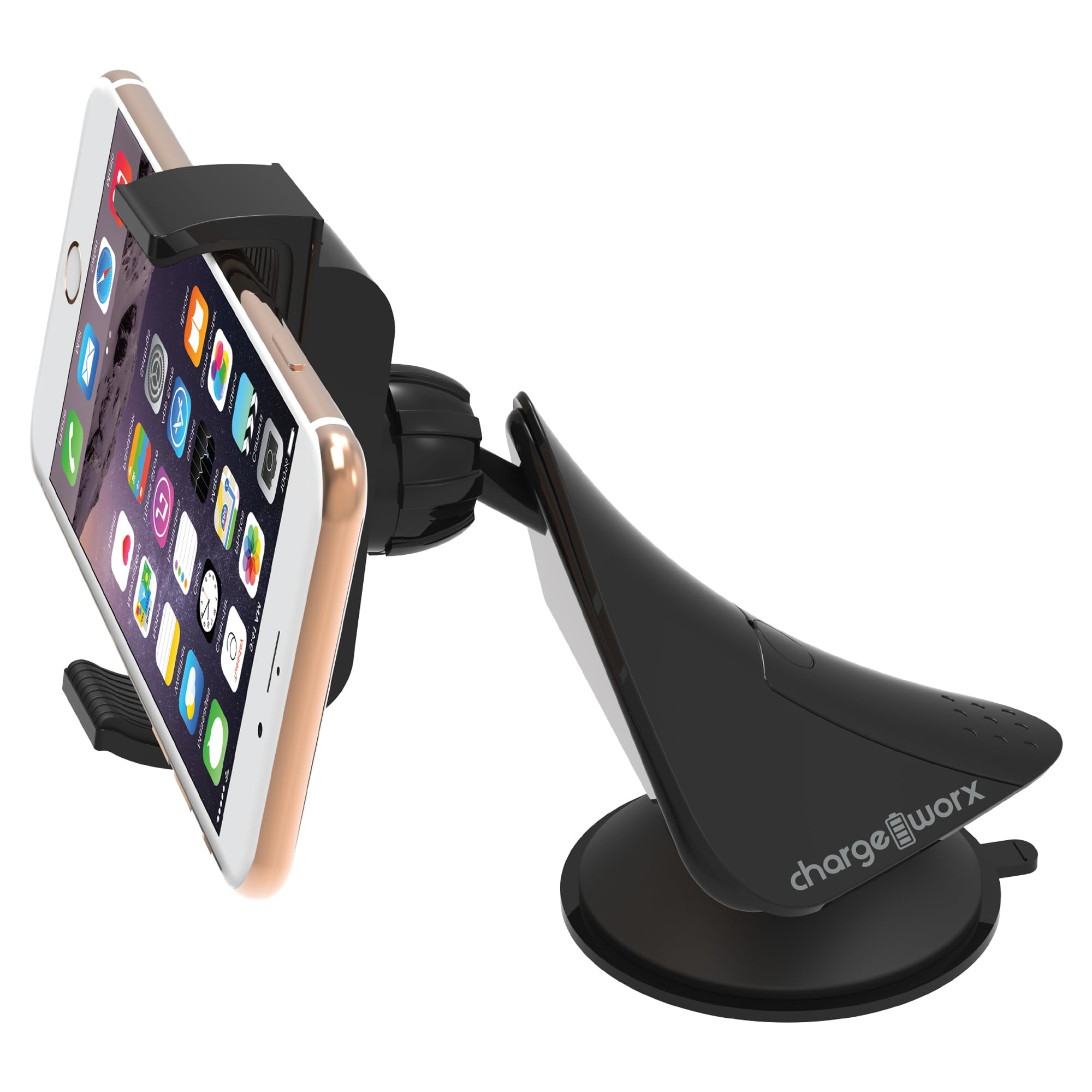 Chargeworx Univ Dash Windshield Mount