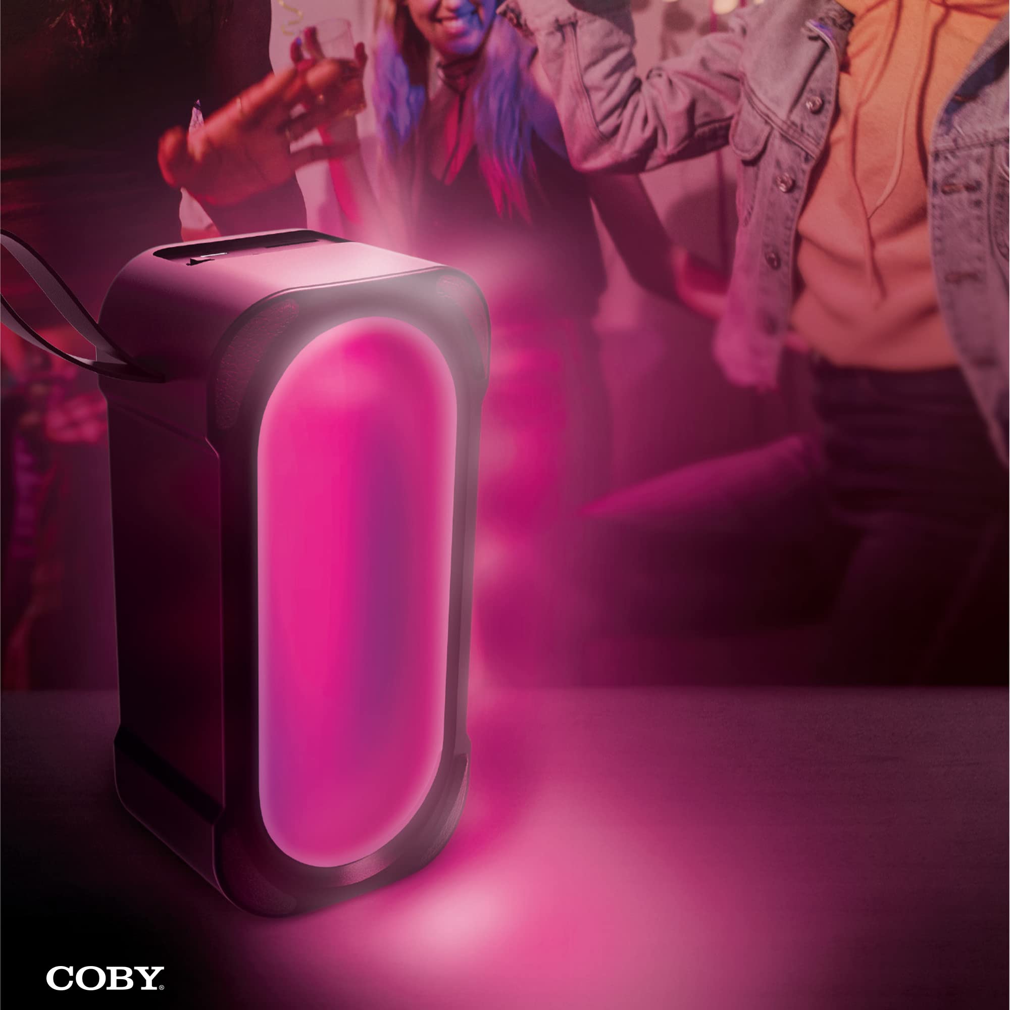 Coby True Wireless Bluetooth Speaker | Flame-Front