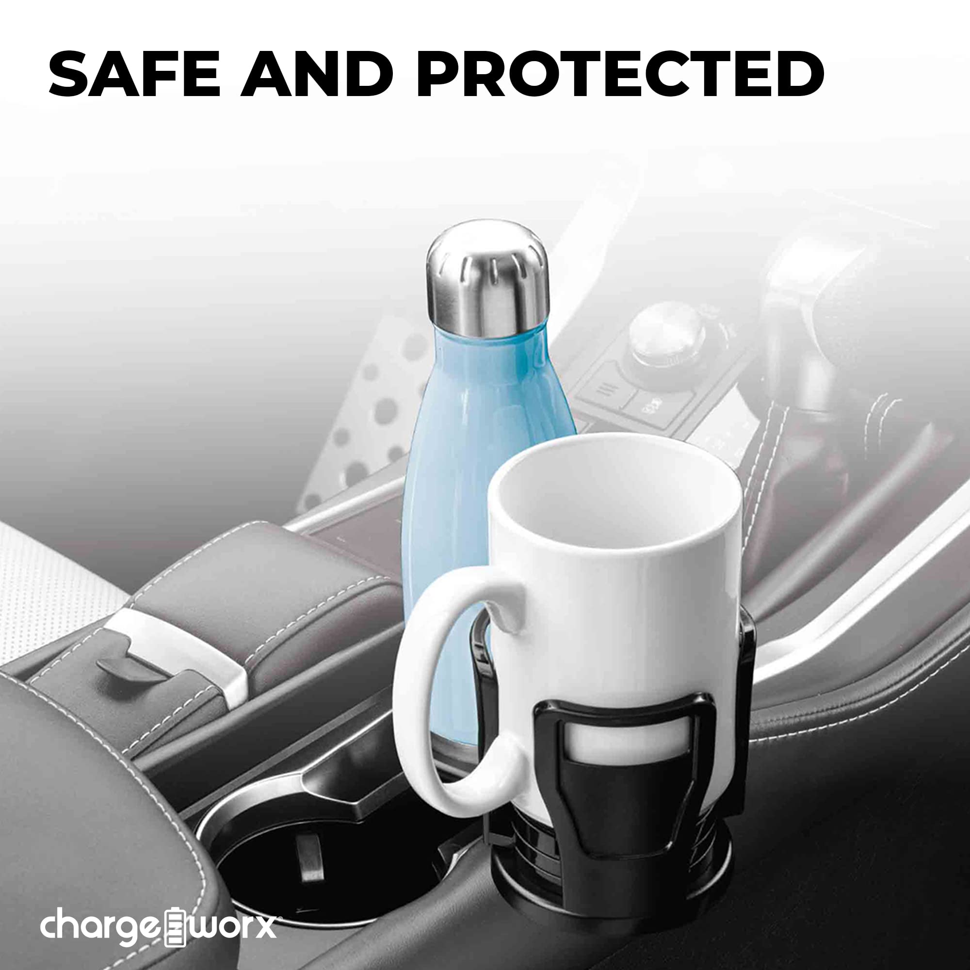 Chargeworx Expandable Cup Holder