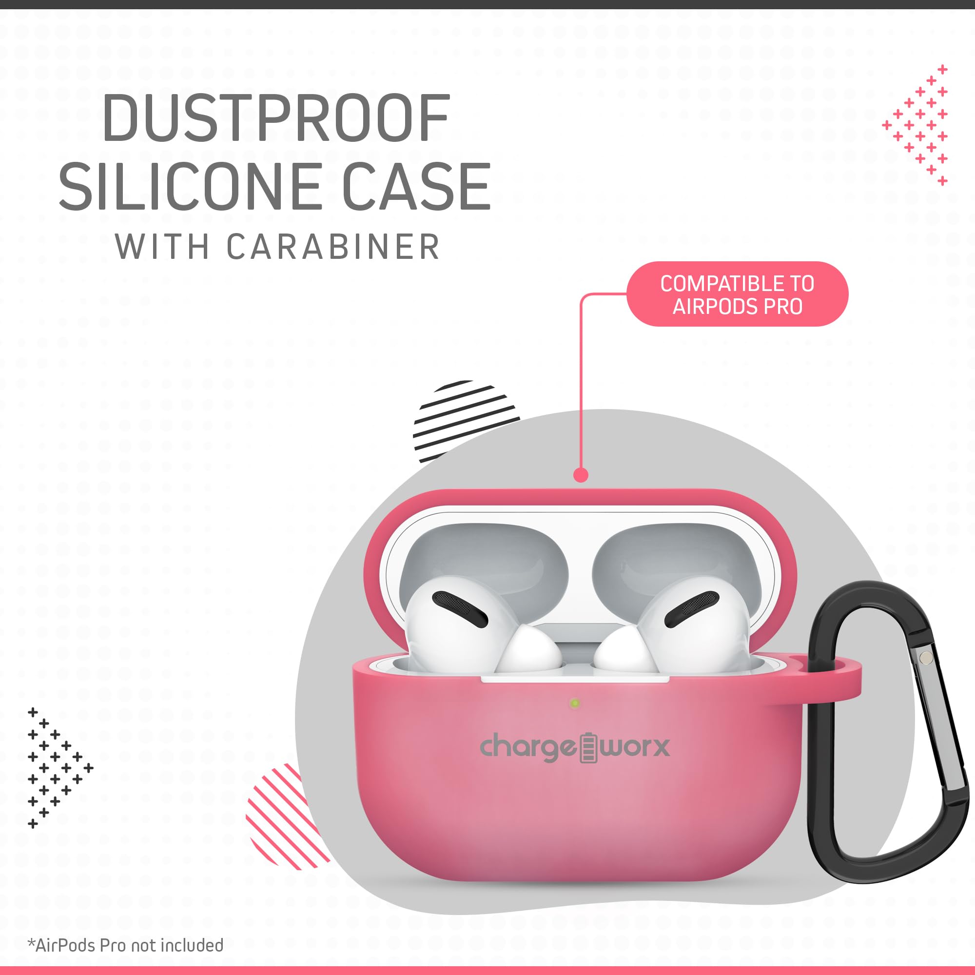 Chargeworx 4-Piece Accessory Kit AirPods Pro