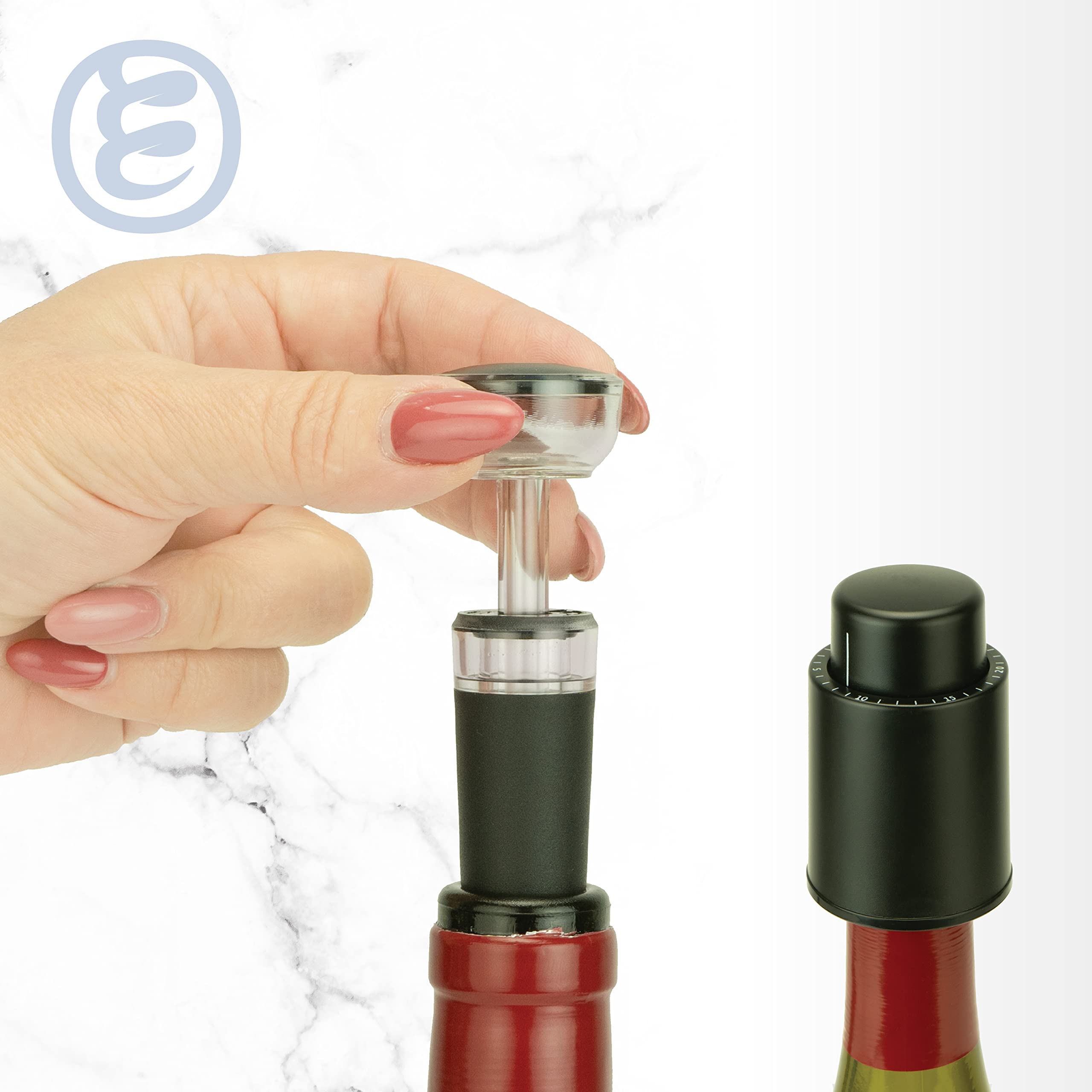 Cork & Vine Rechargeable 7-Piece Wine Set
