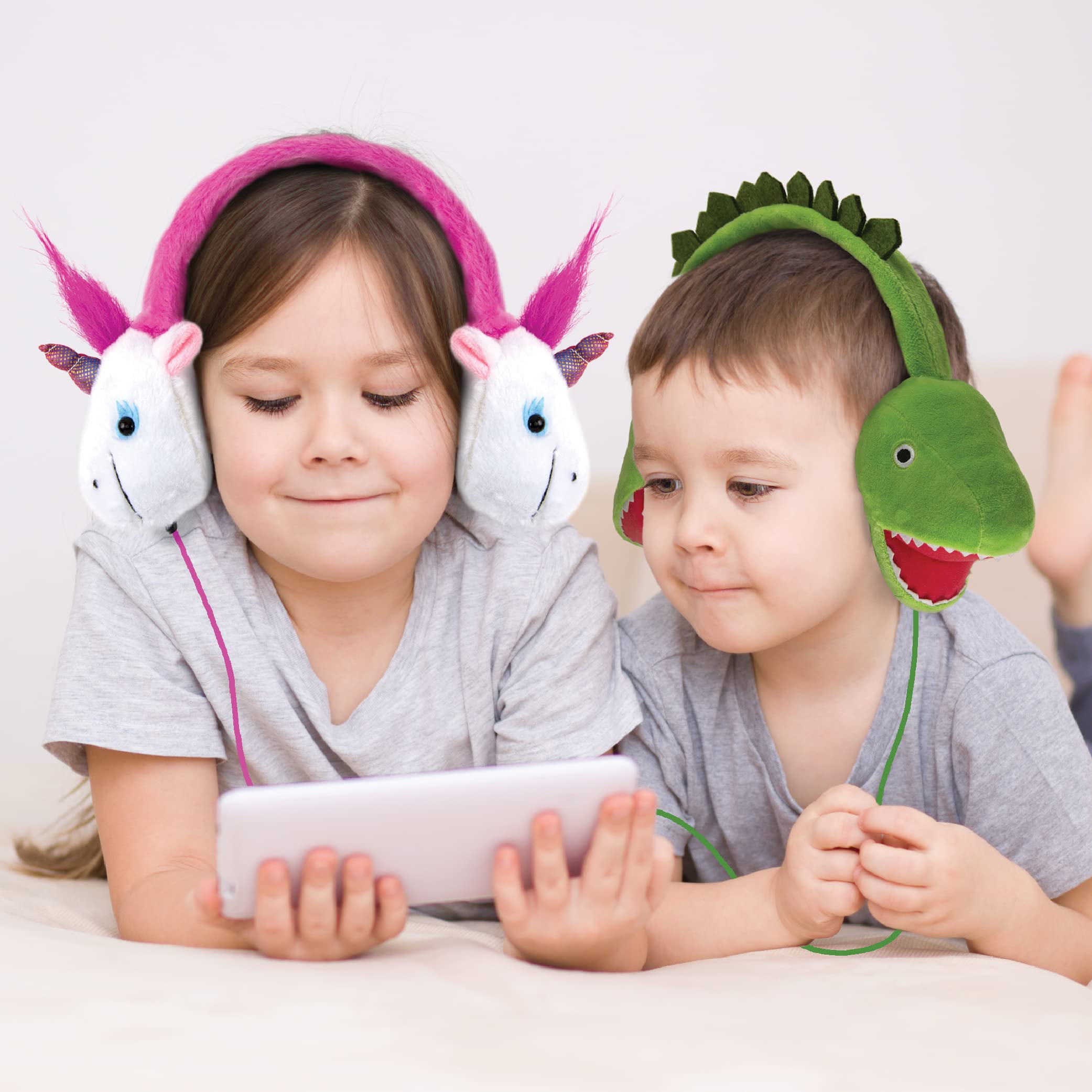Coby Wired Kids Headphones Unicorn Sparkle