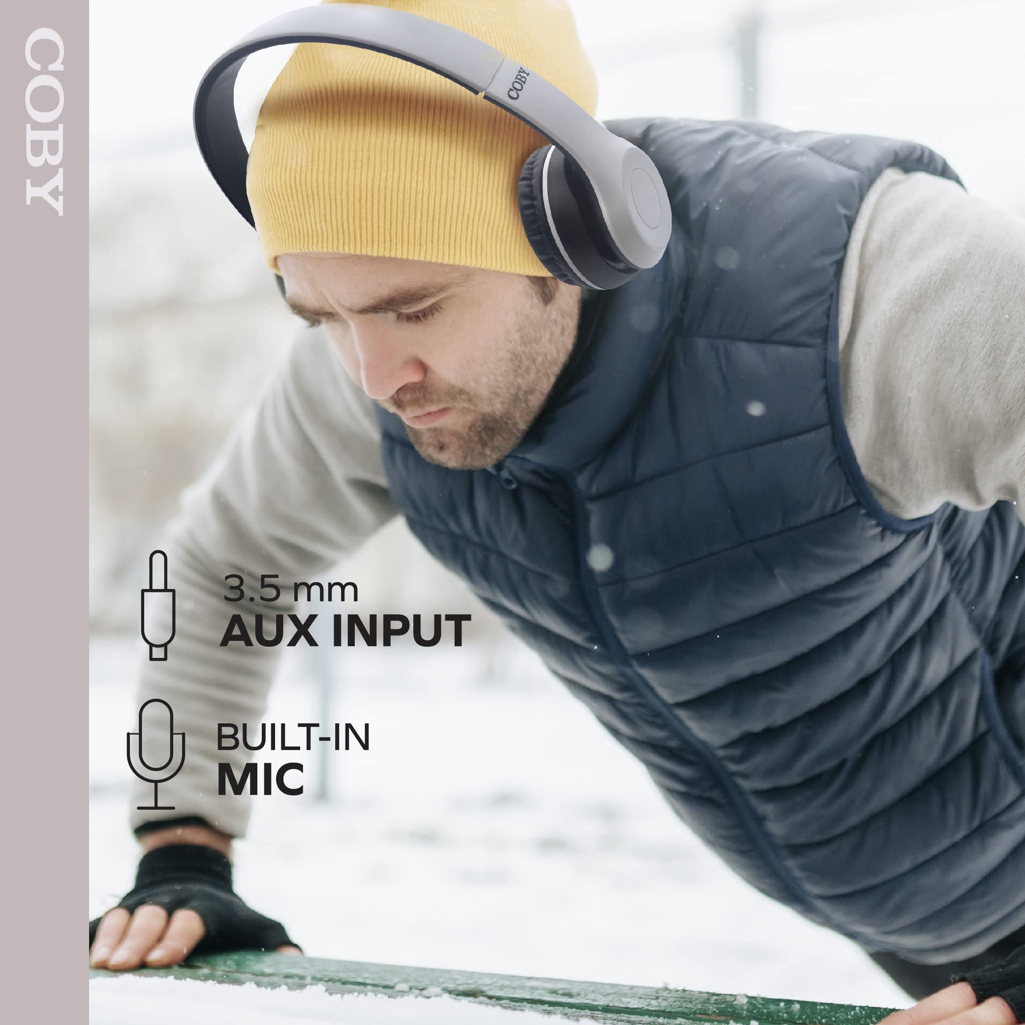 Coby Bluetooth Headphones