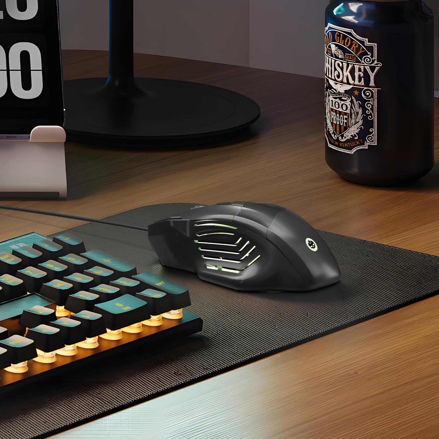 GAME PUNK Pro Series Optical Wired Gaming Mouse - RGB Lighting