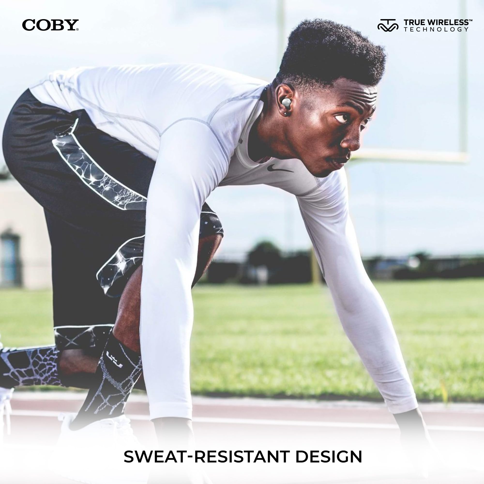 Coby Sports True Wireless Earbuds