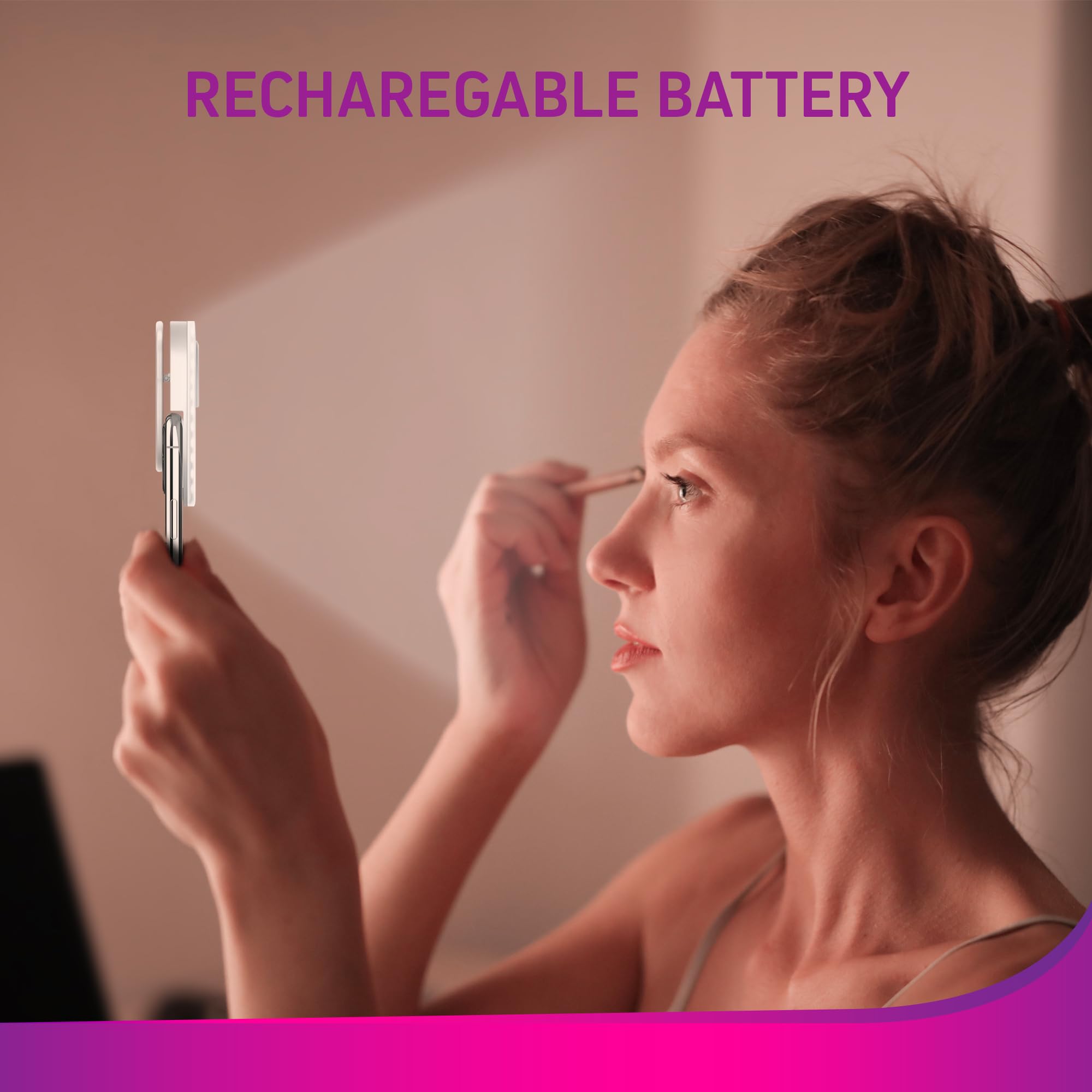 Chargeworx LED Selfie Ring Light 3 Brightness