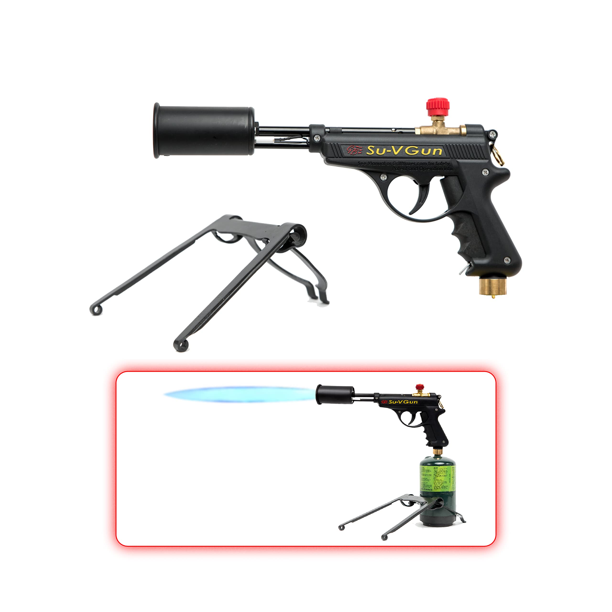GRILLBLAZER Su-VGun Basic Grill & Culinary Torch - Charcoal Starter