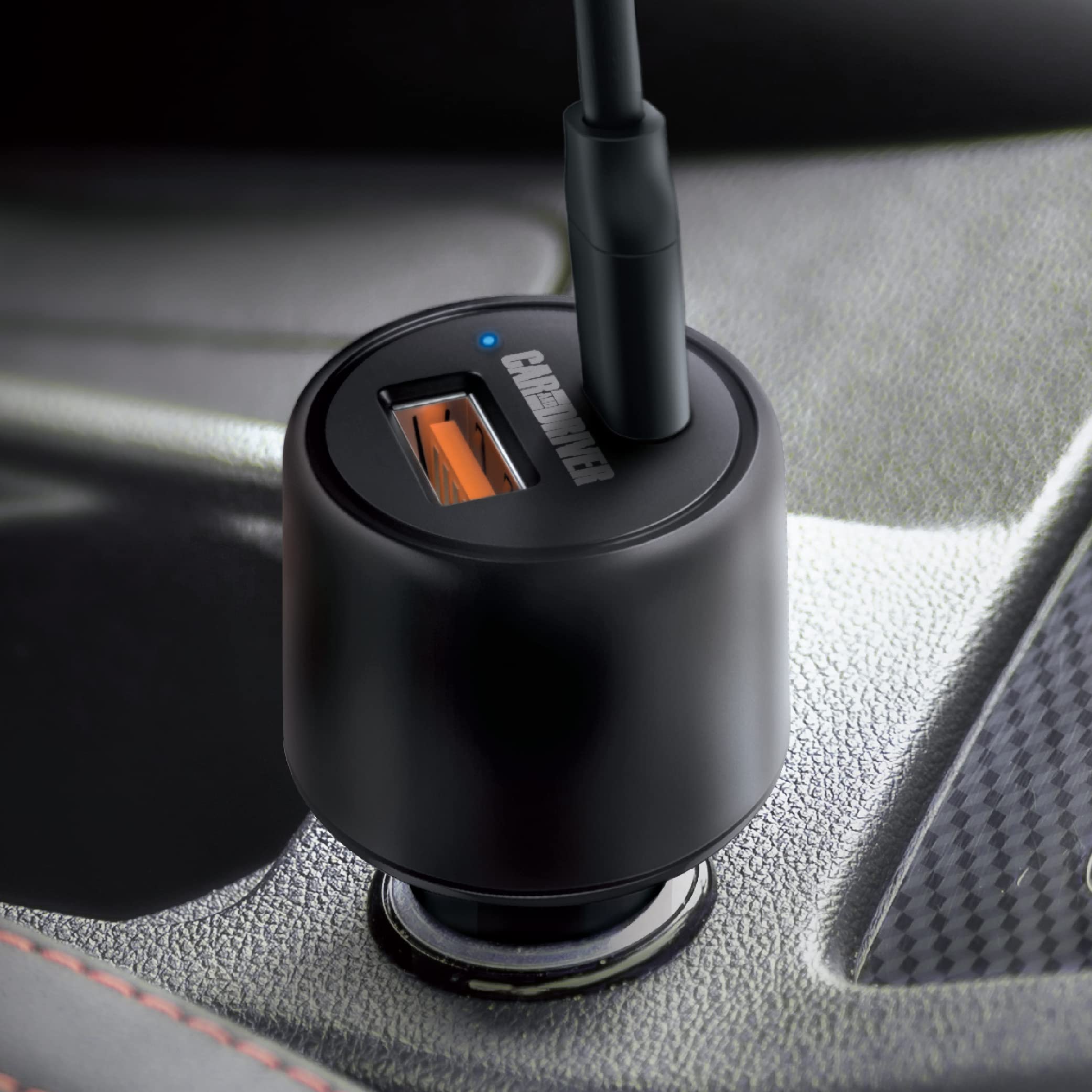 Car and Driver Magnetic Phone Mount for Car Vent & Dual USB C Car Charger Bundle Pack