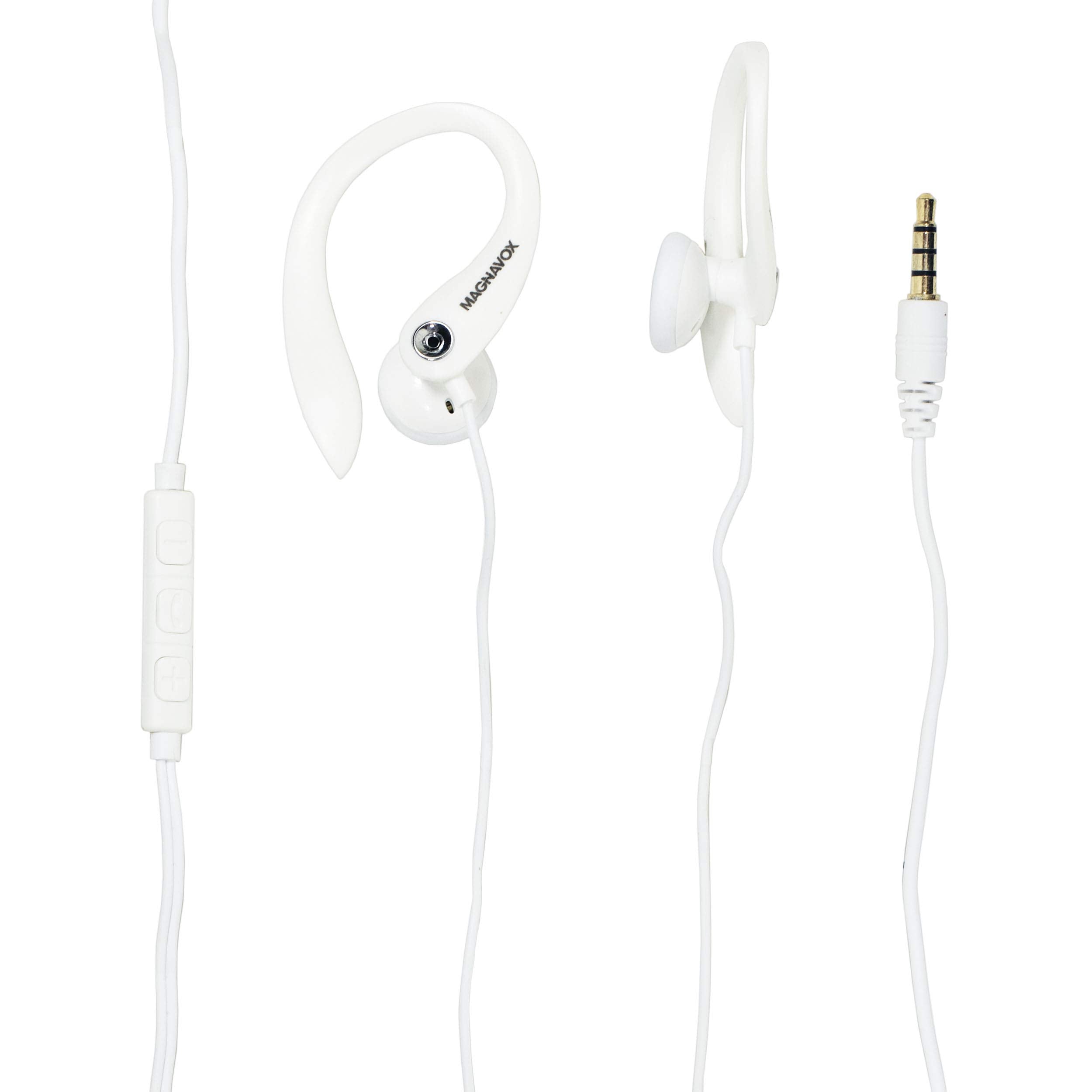 Magnavox MHP4854-WH Earhook Earbuds