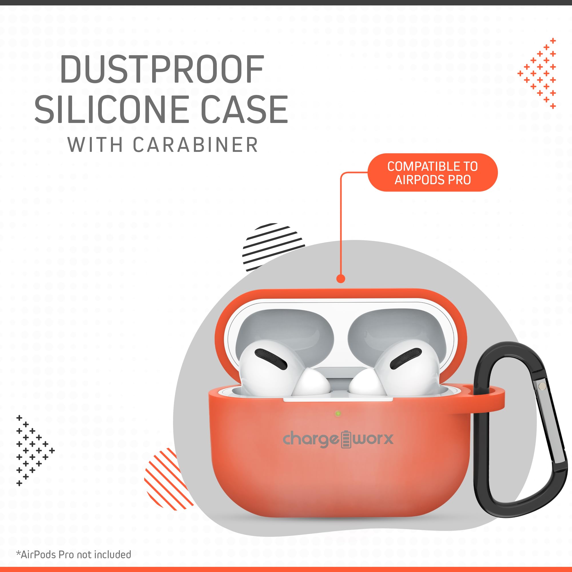 Chargeworx 4-Piece Accessory Kit AirPods Pro