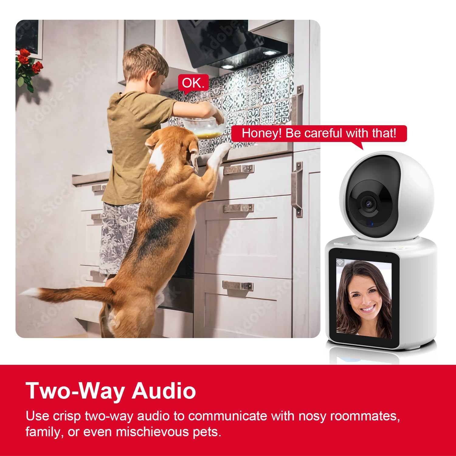 RCA HD Video Screen Motion Tracking Cam 1080p