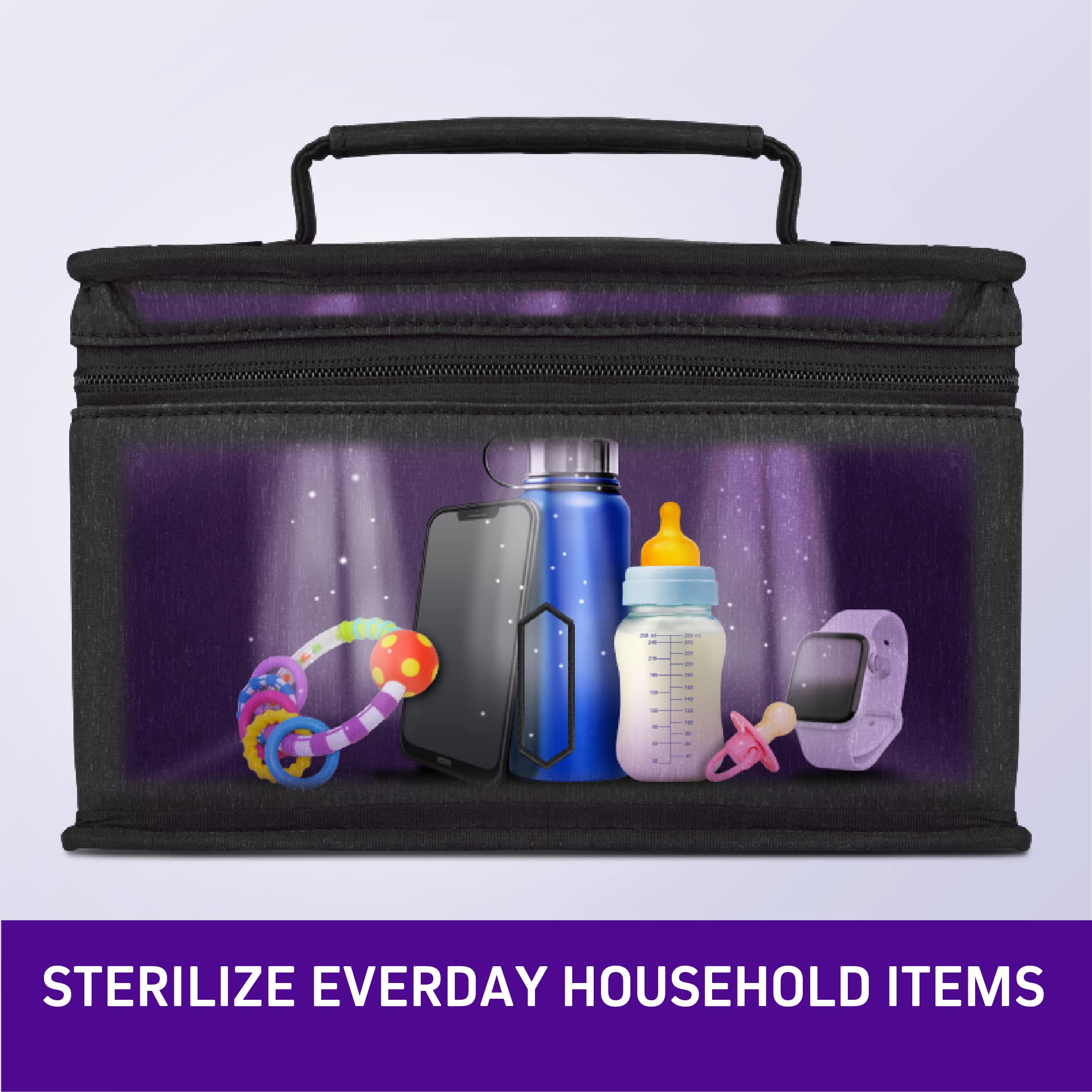 First Health UV Sanitizing Diaper Bag