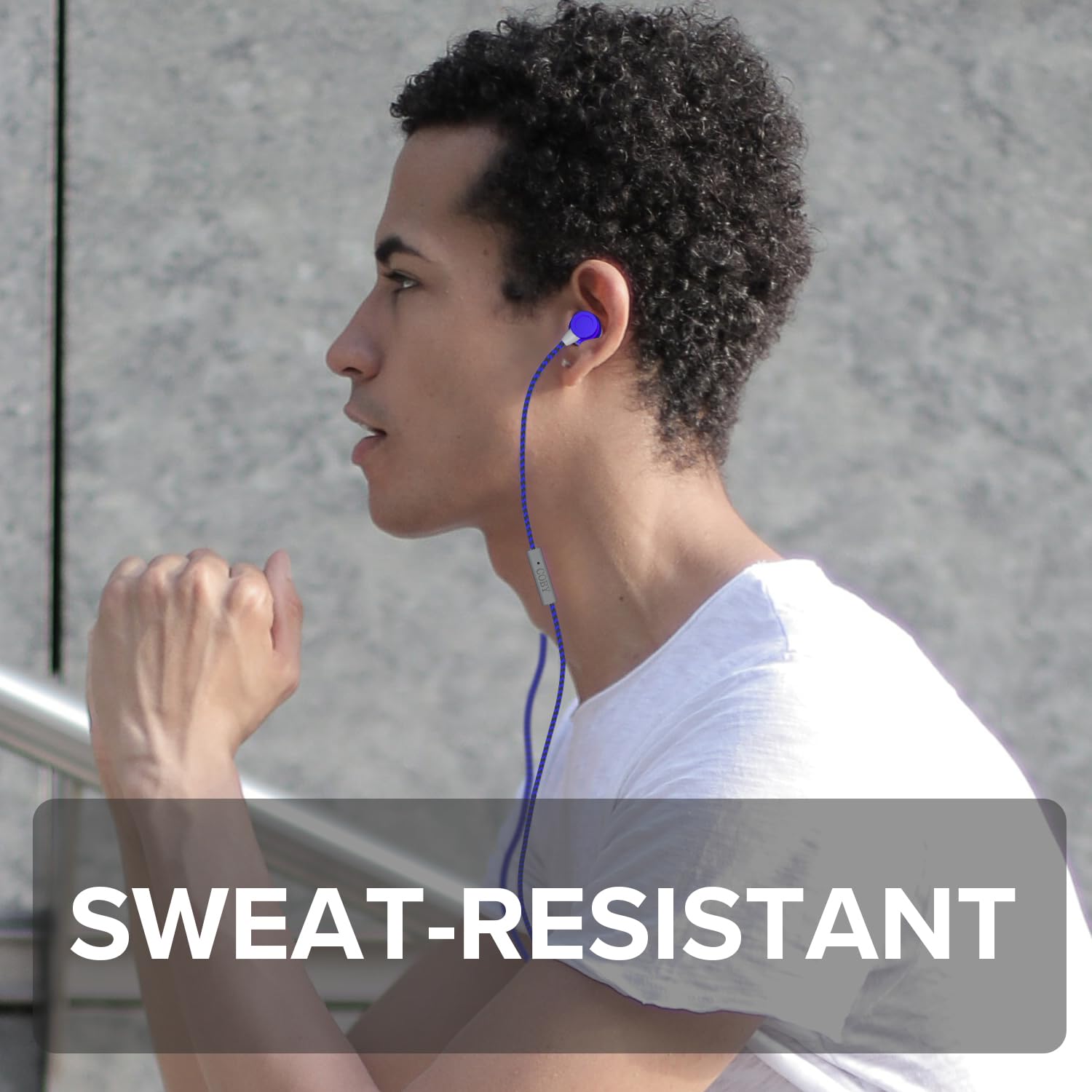 Coby Noise Isolating Metal Wired Earbuds