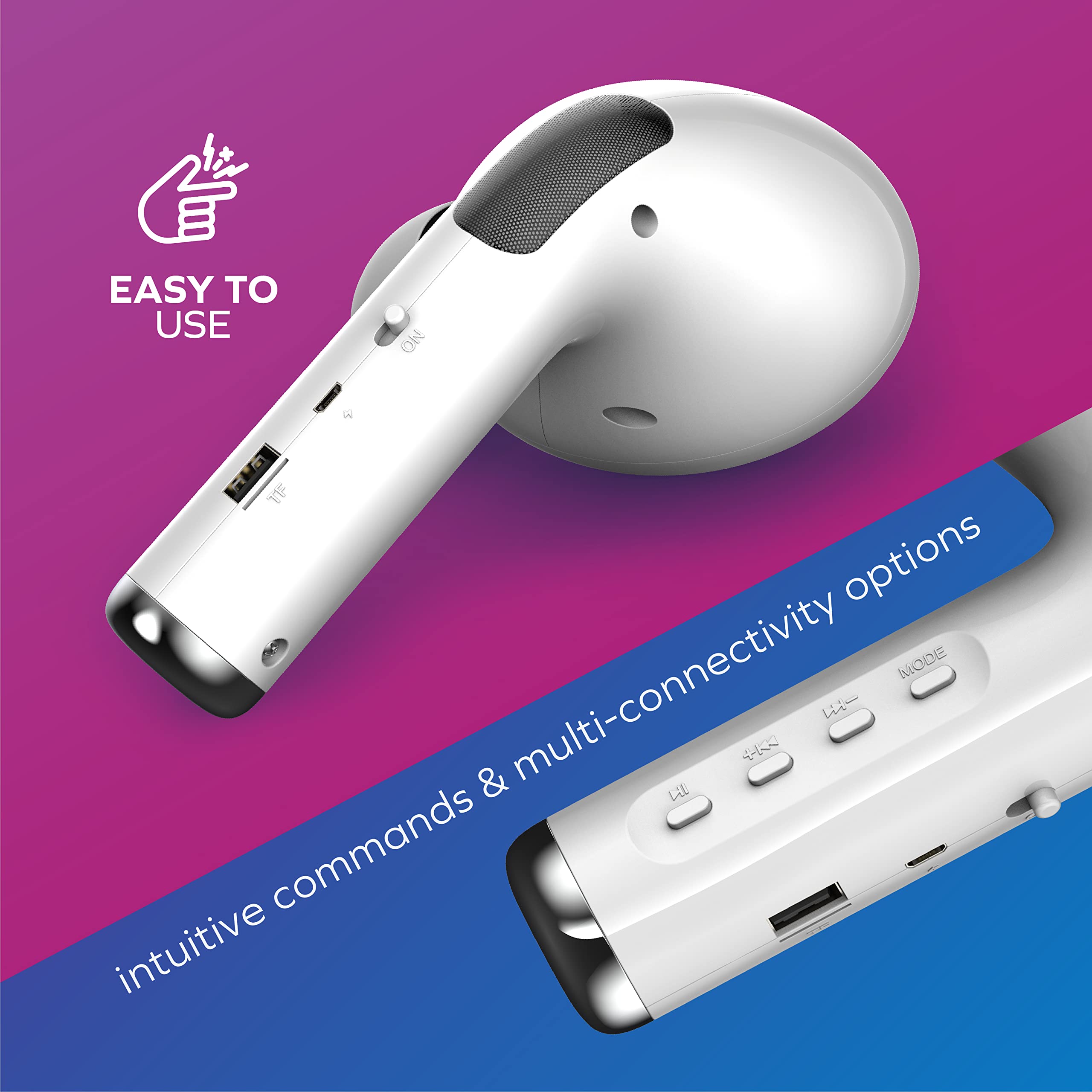Coby True Wireless EarPods Pro Bluetooth Speaker