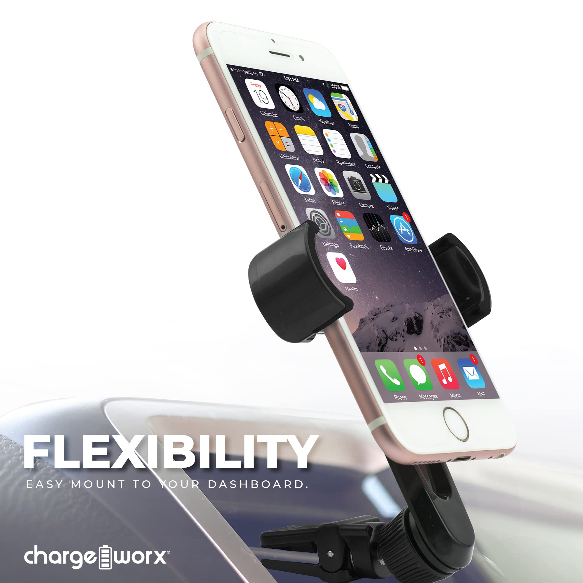 Chargeworx Car Vent Phone Mount