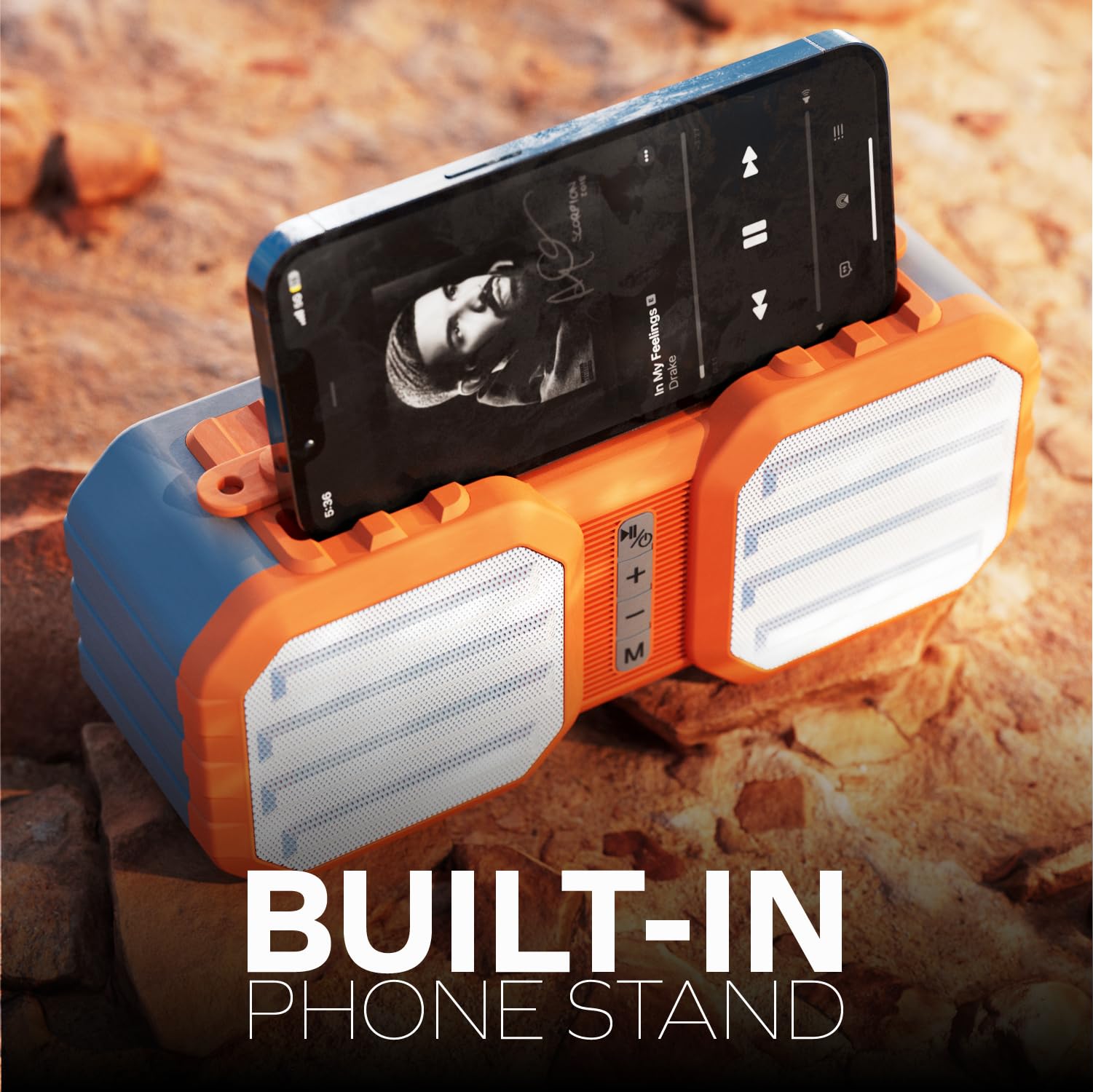 Coby Ranger Rugged Bluetooth 5.0 Indoor Outdoor