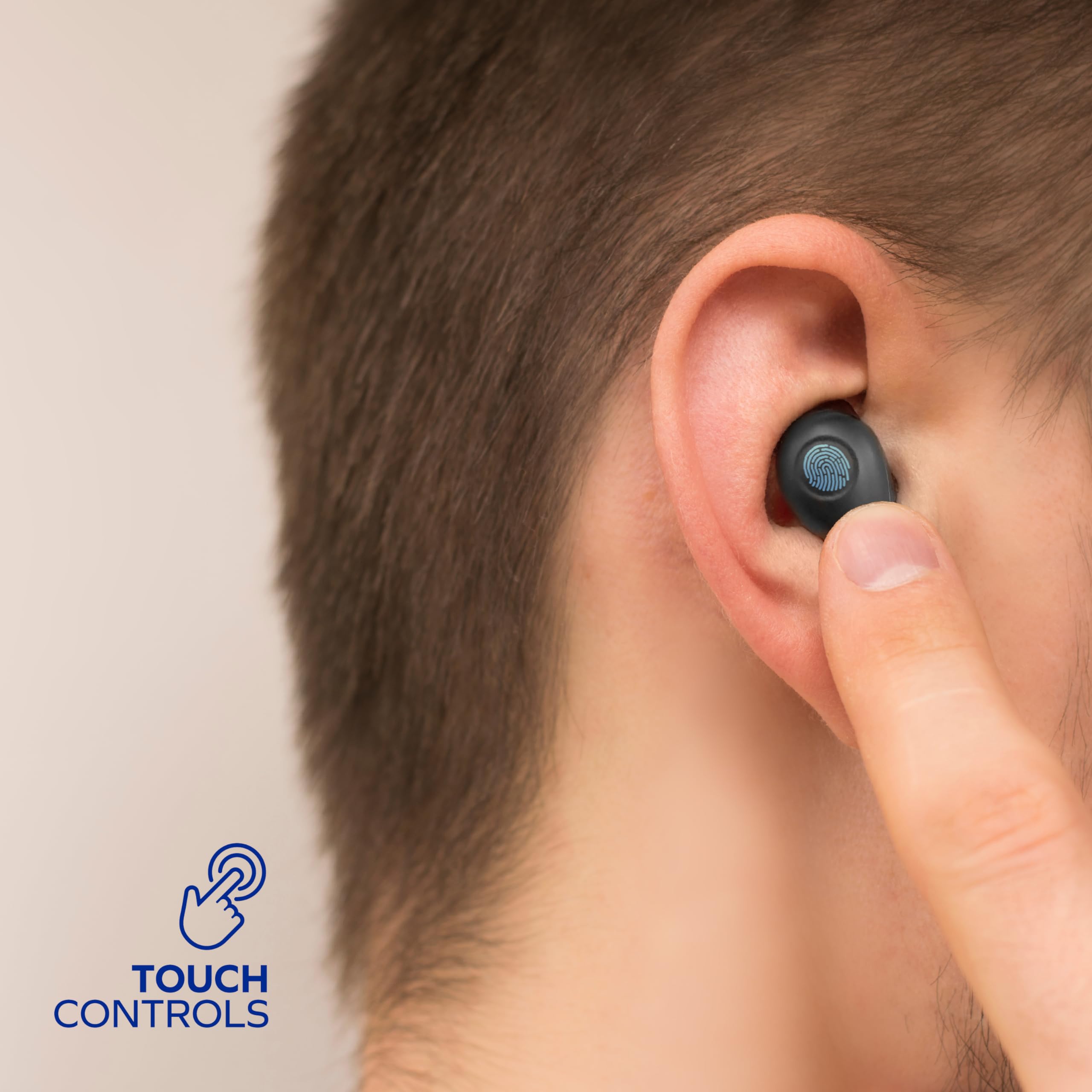 Coby True Wireless Earbuds Bluetooth 40-HR Play Siri Google
