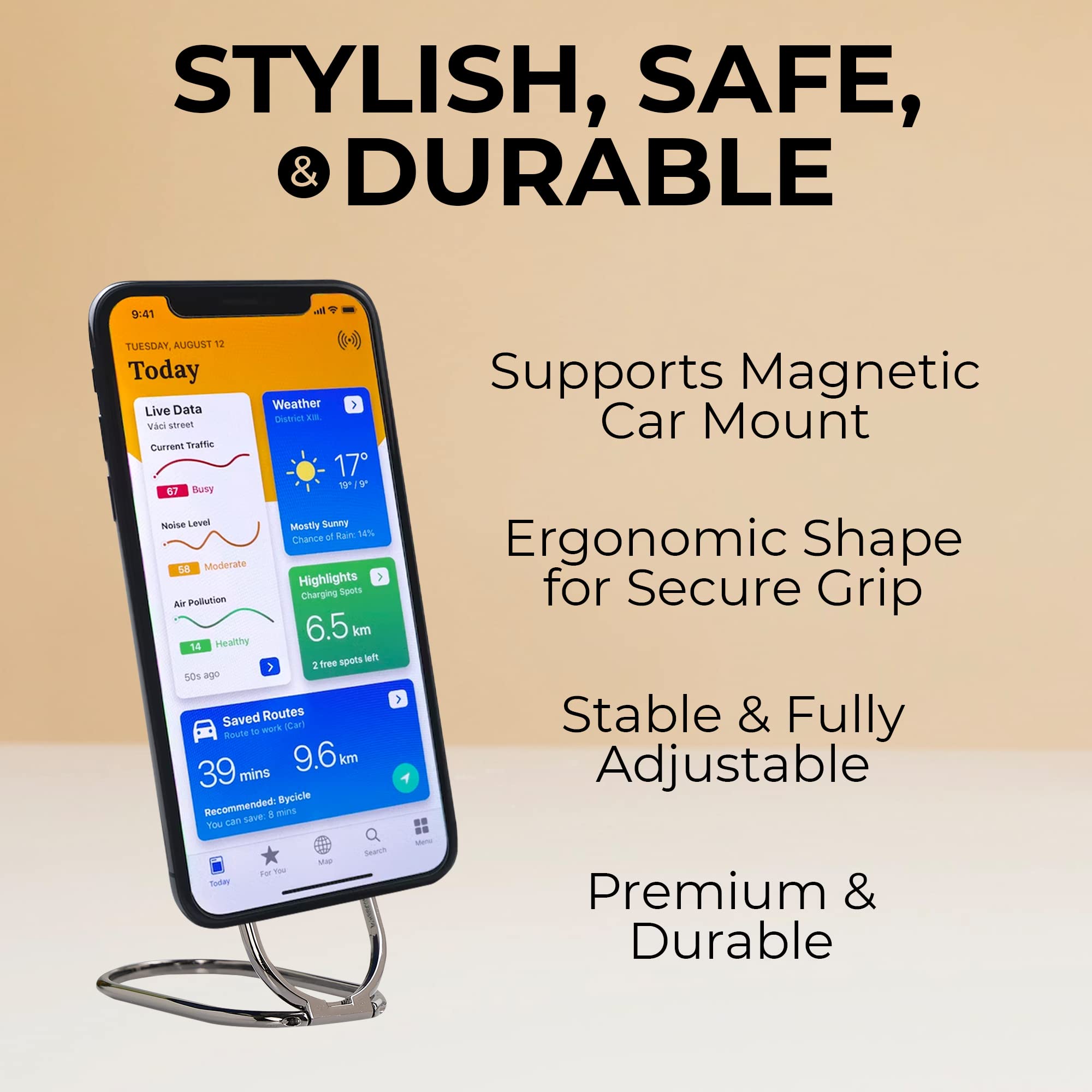 Chargeworx 4-in-1 Pop Socket
