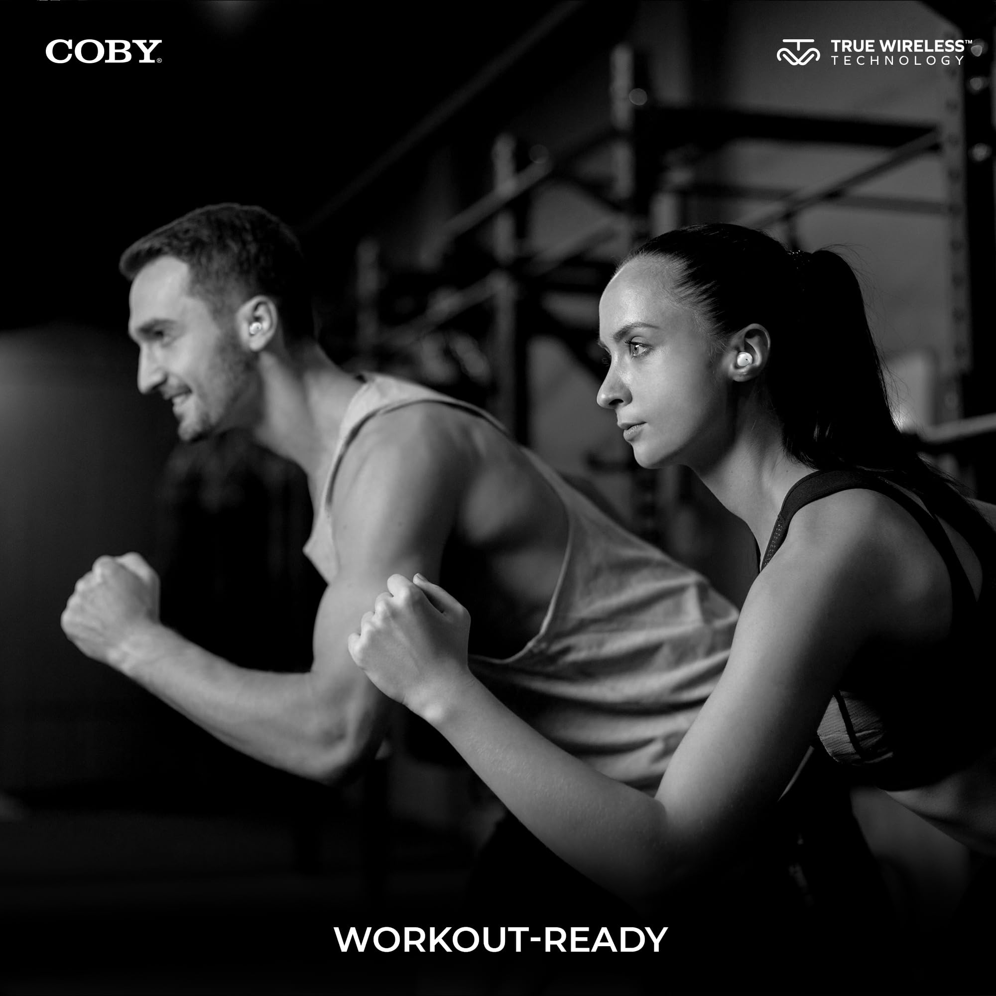 Coby Sports True Wireless Earbuds