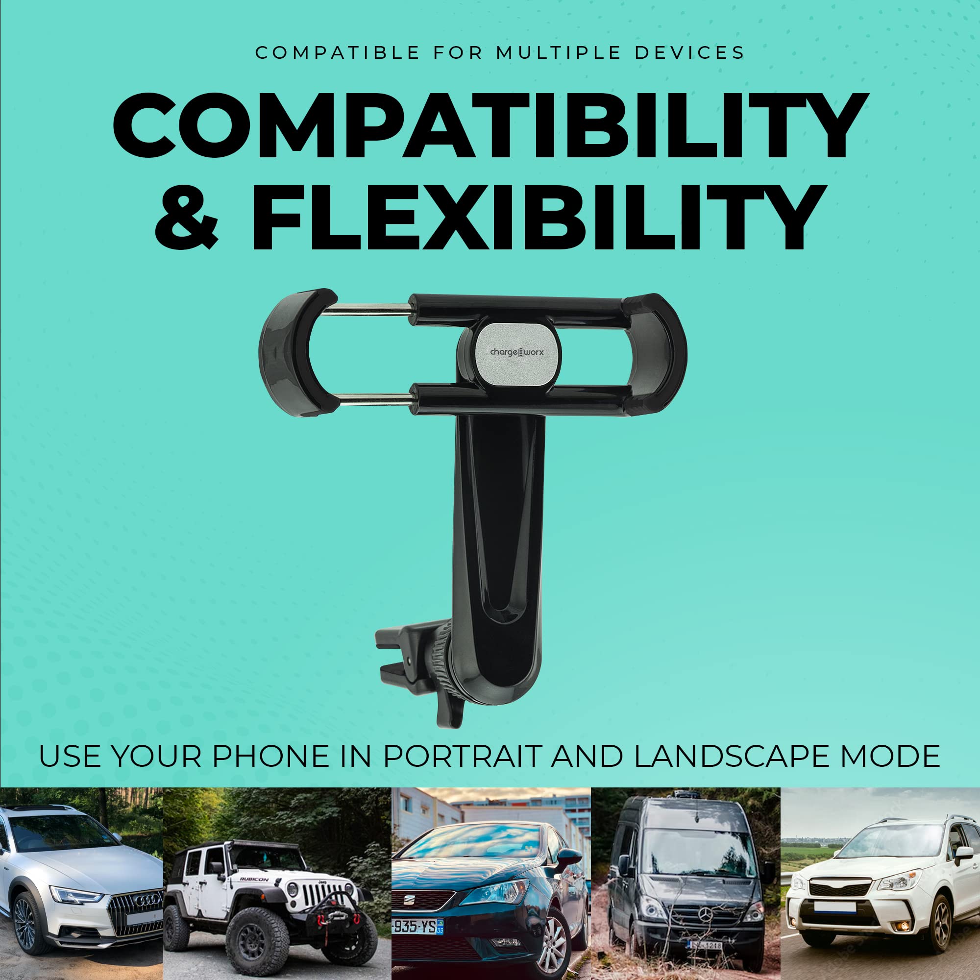 Chargeworx Car Vent Phone Mount