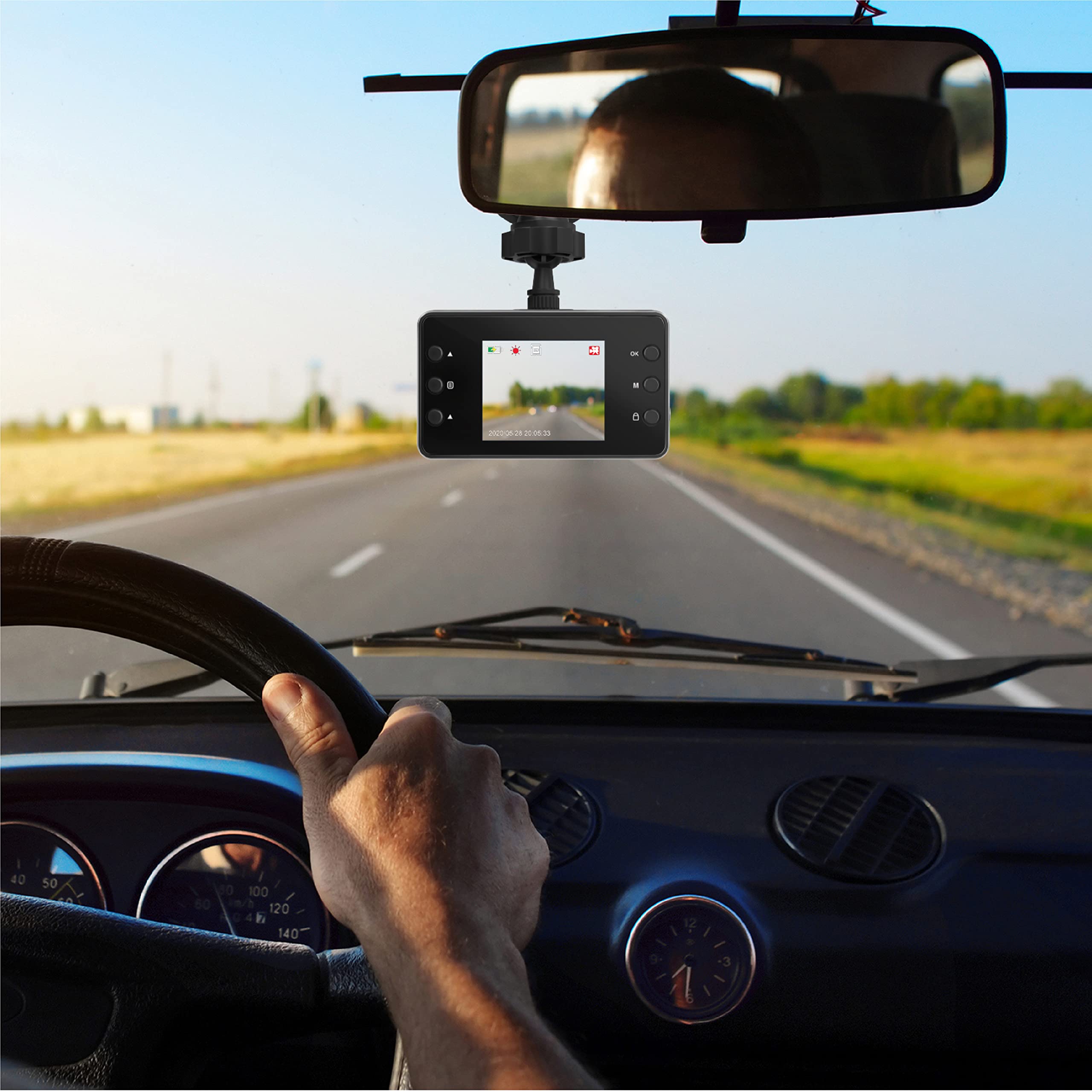 COBY High-Definition 1080p Car Dash Cam