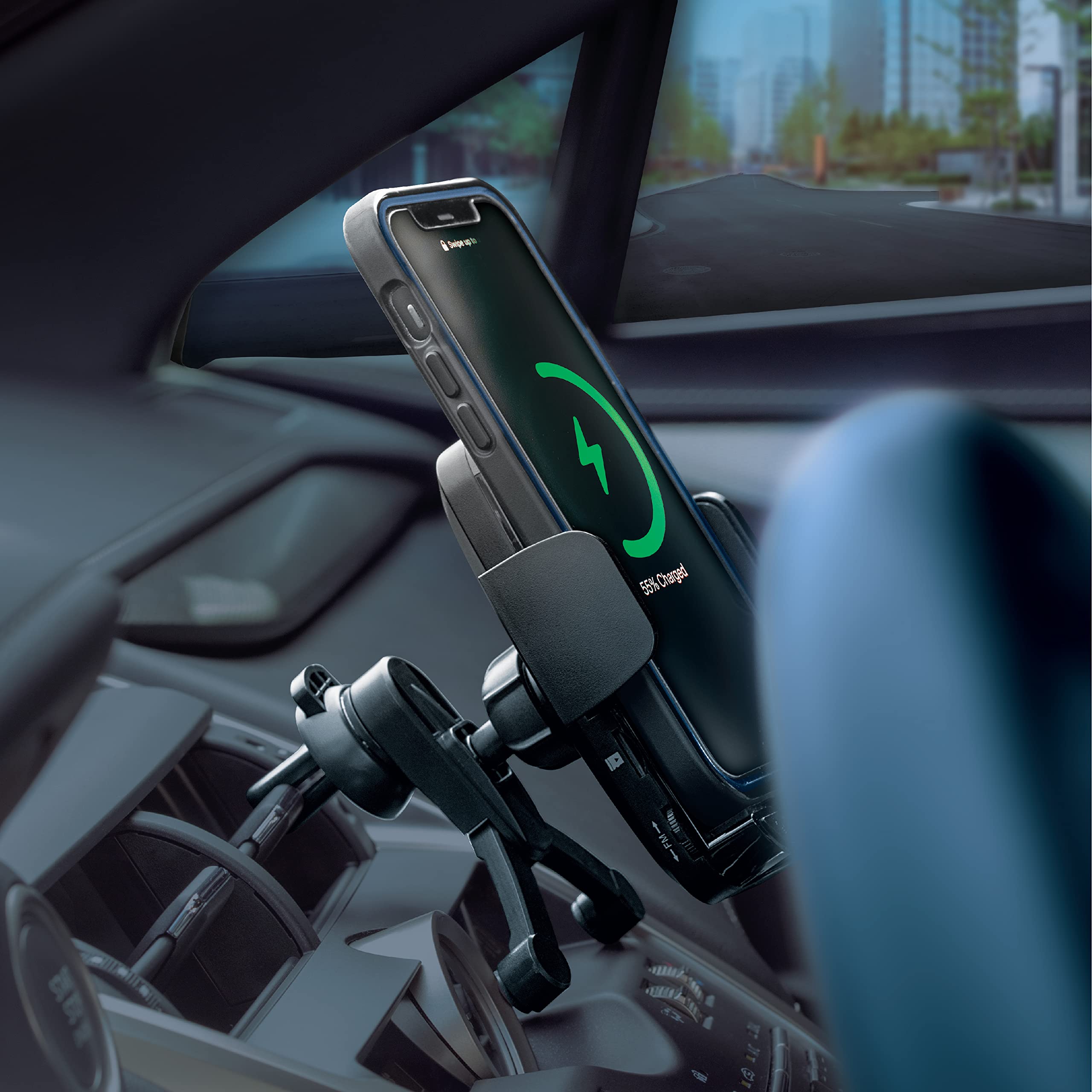 Car and Driver Bluetooth 5.3 FM Transmitter for Car