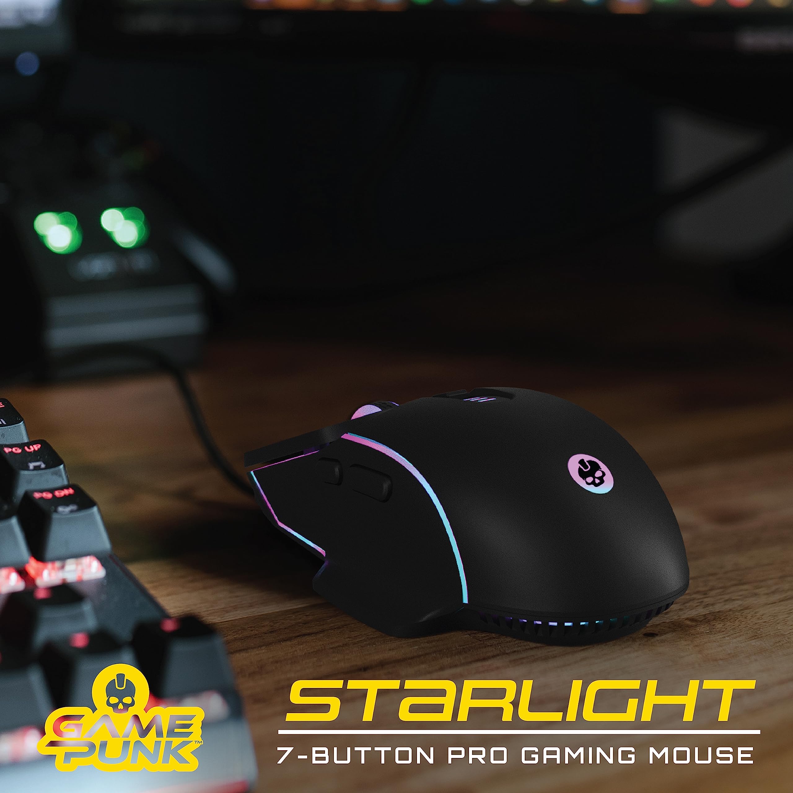 Game Punk RGB Pro Gaming Mouse with LED Lights