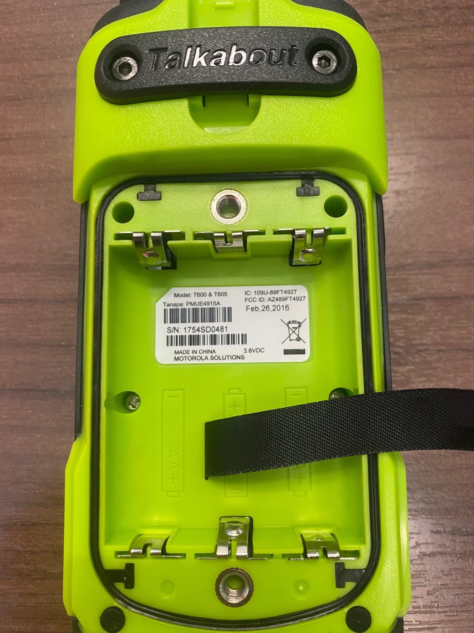 Motorola T600 Talkabout Radio