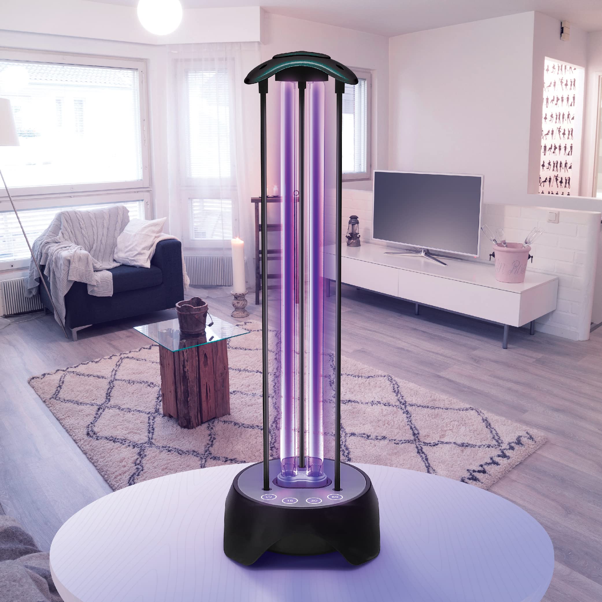 First Health Full Room UV Light Sanitizer w/ Motion Sensor