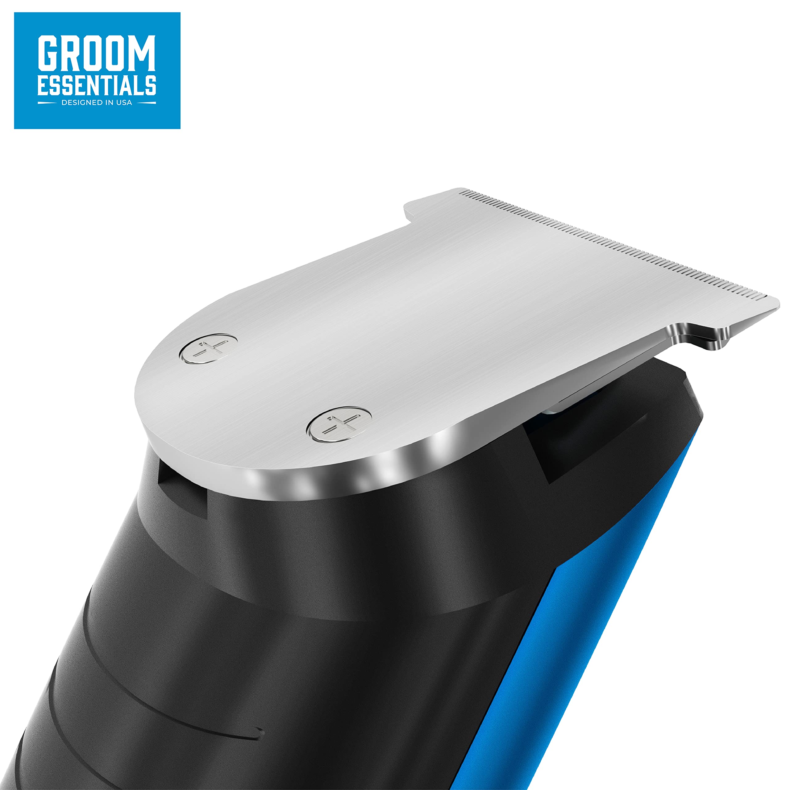 Groom Essentials Rechargeable Hair and Beard Trimmer for Men