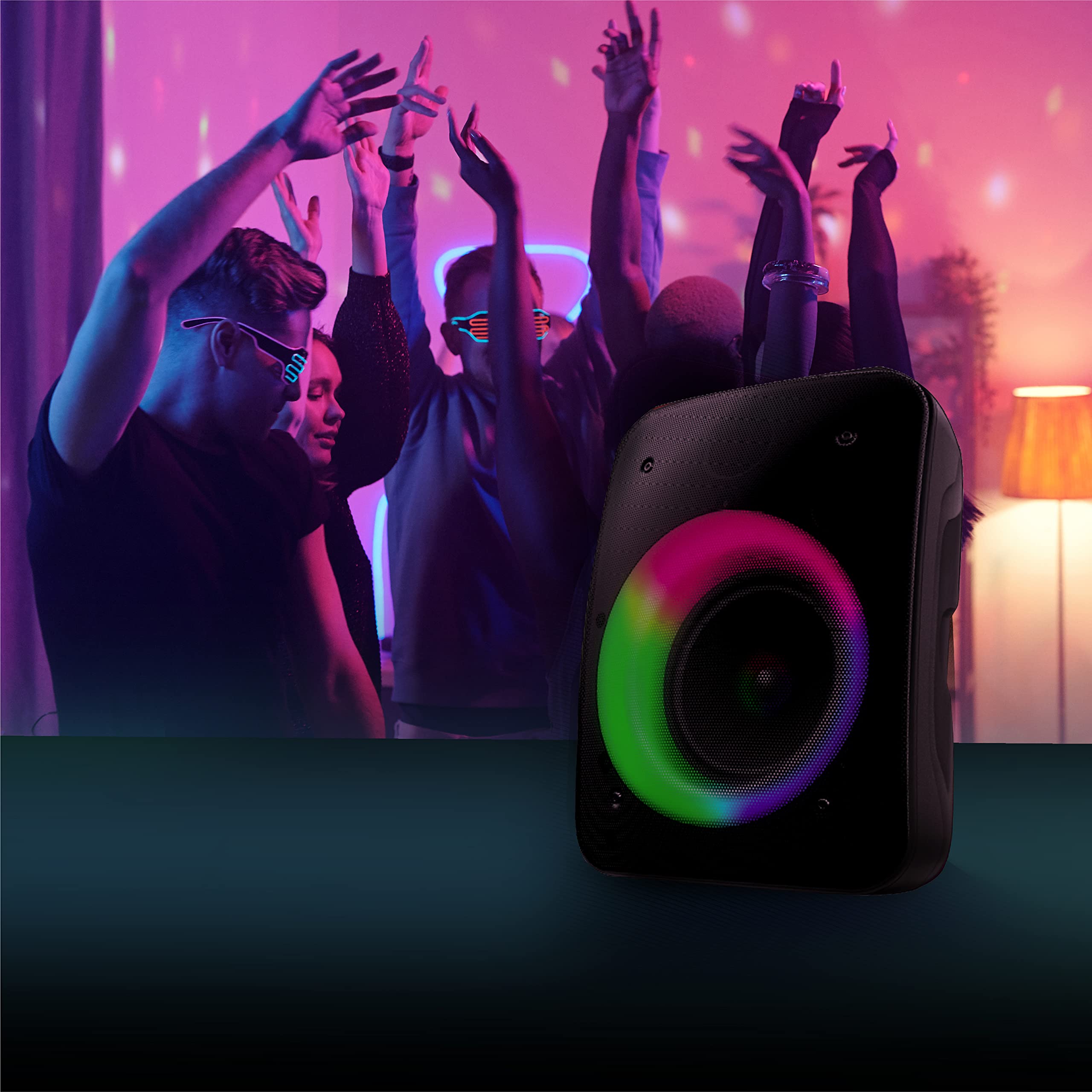 Coby True Wireless Speaker with LED