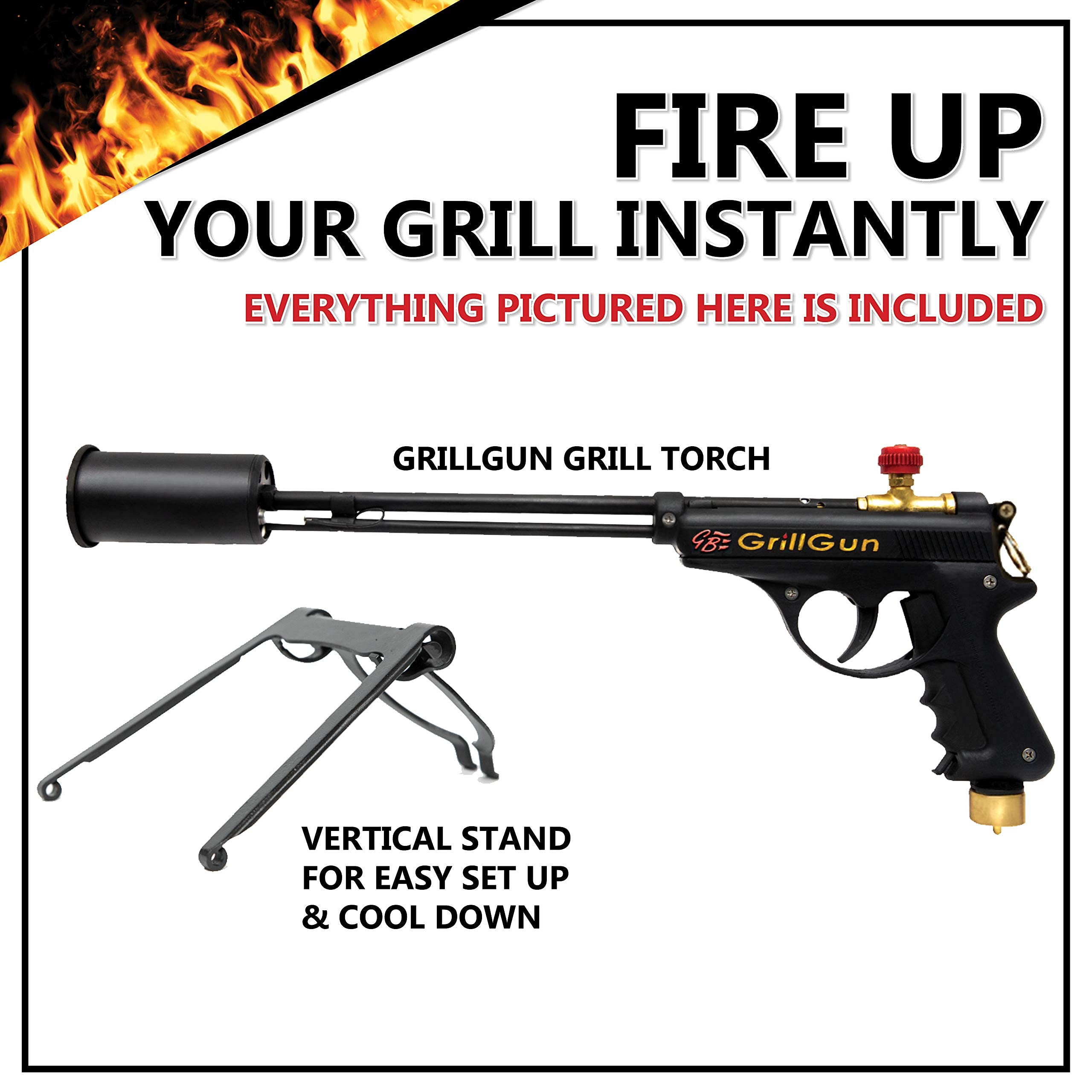 GRILLBLAZER Su-VGun Basic Grill & Culinary Torch - Charcoal Starter