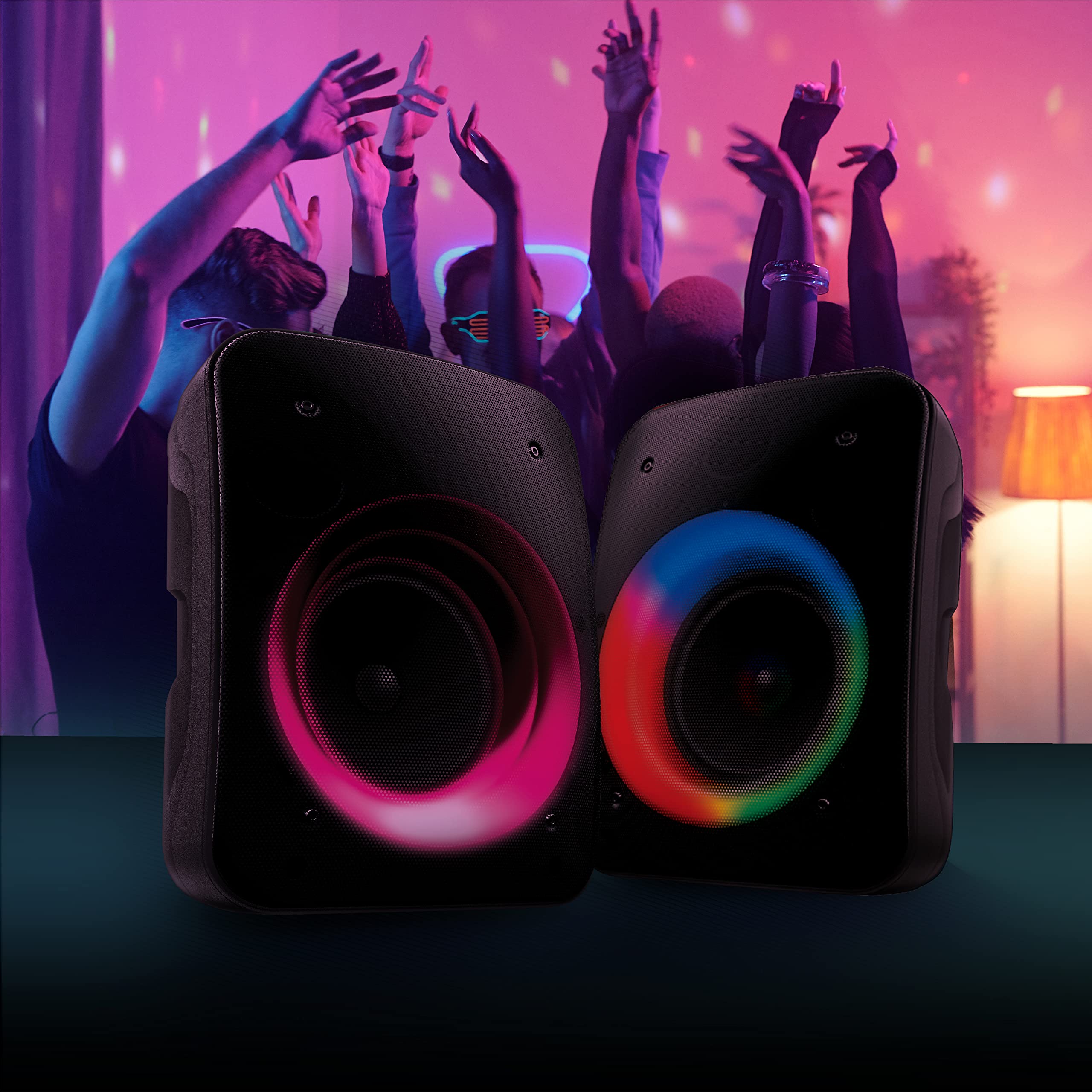 Coby True Wireless Portable Bluetooth-Speakers