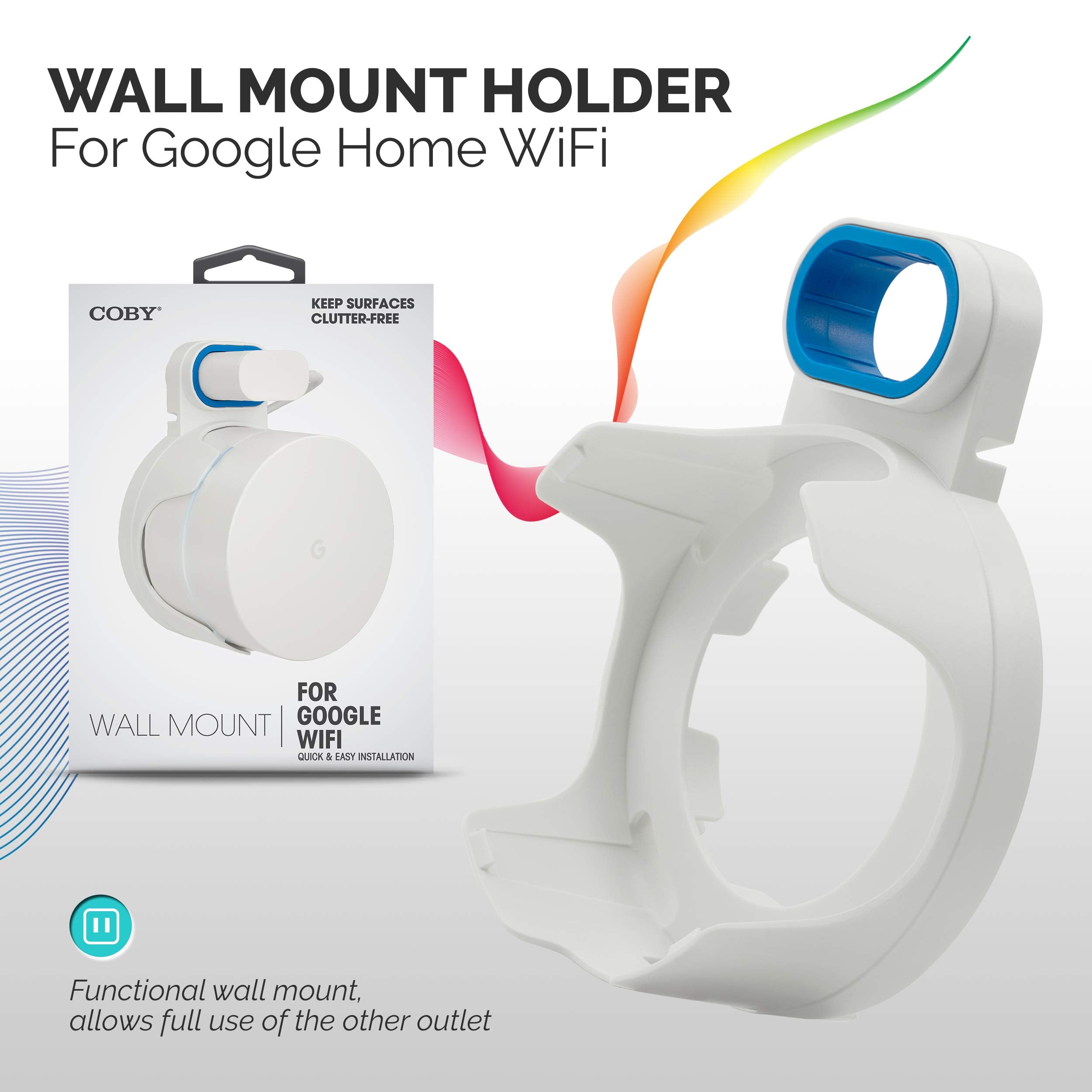 Coby Wall Mount Compatible for Google Home WiFi