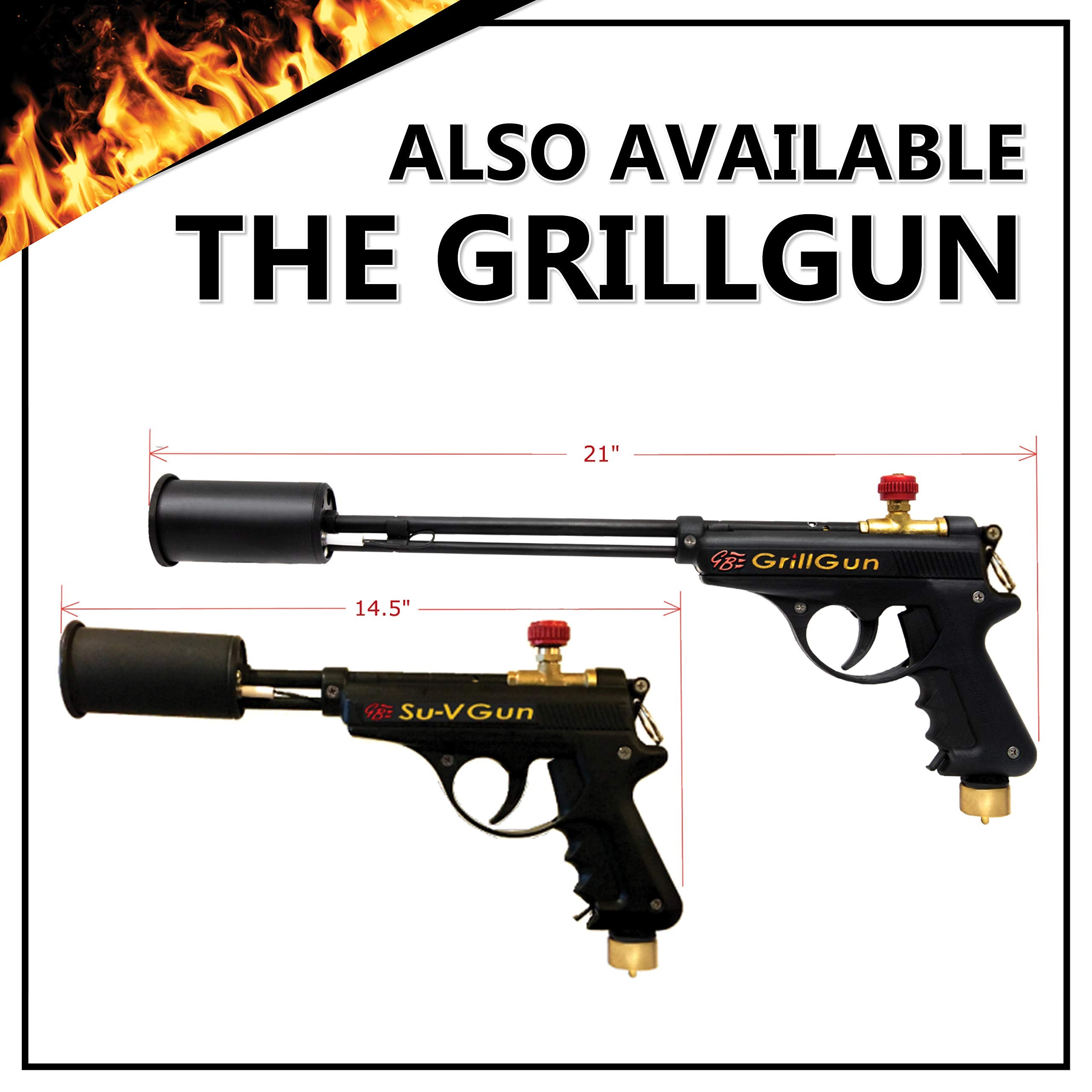GRILLBLAZER Su-VGun Basic Grill & Culinary Torch - Charcoal Starter