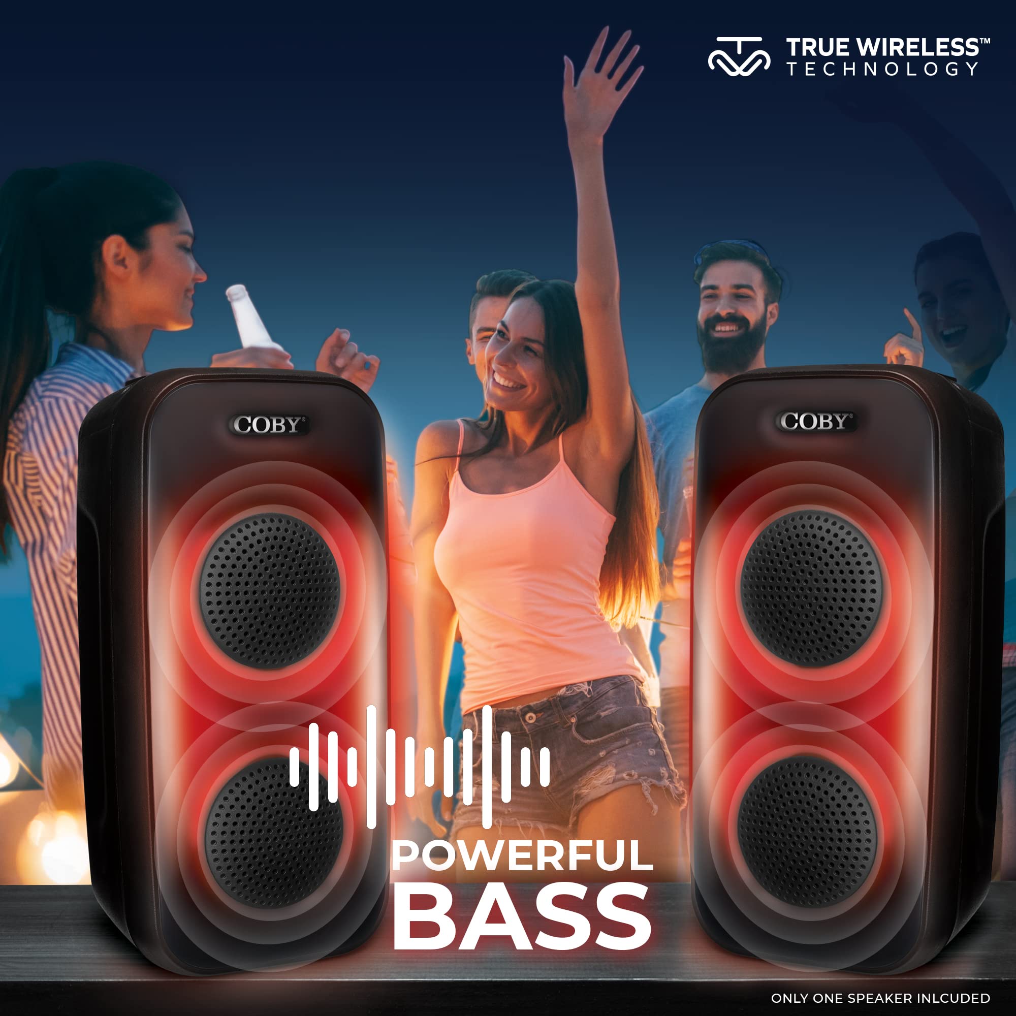 Coby Bluetooth Party Speaker