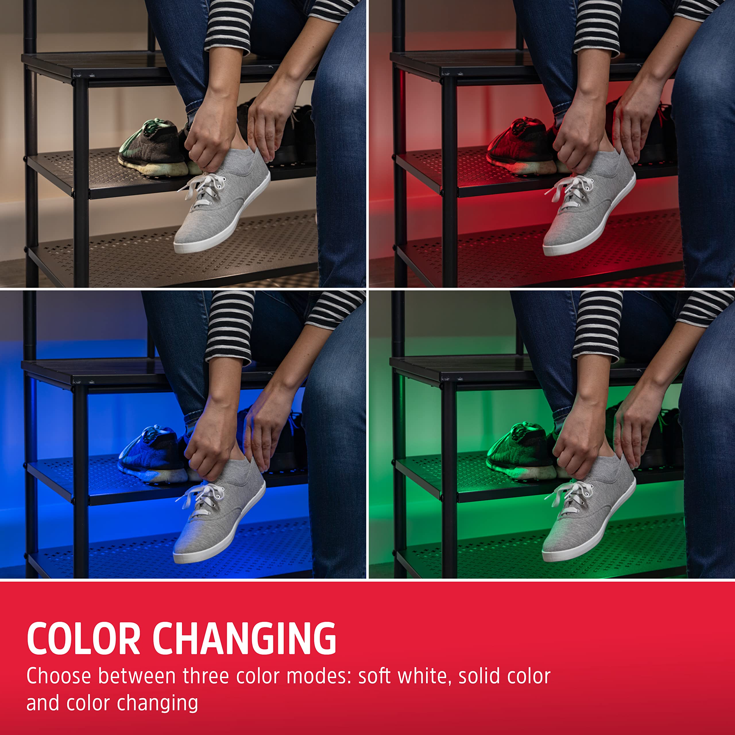 Energizer Color Changing Puck Lights, Battery