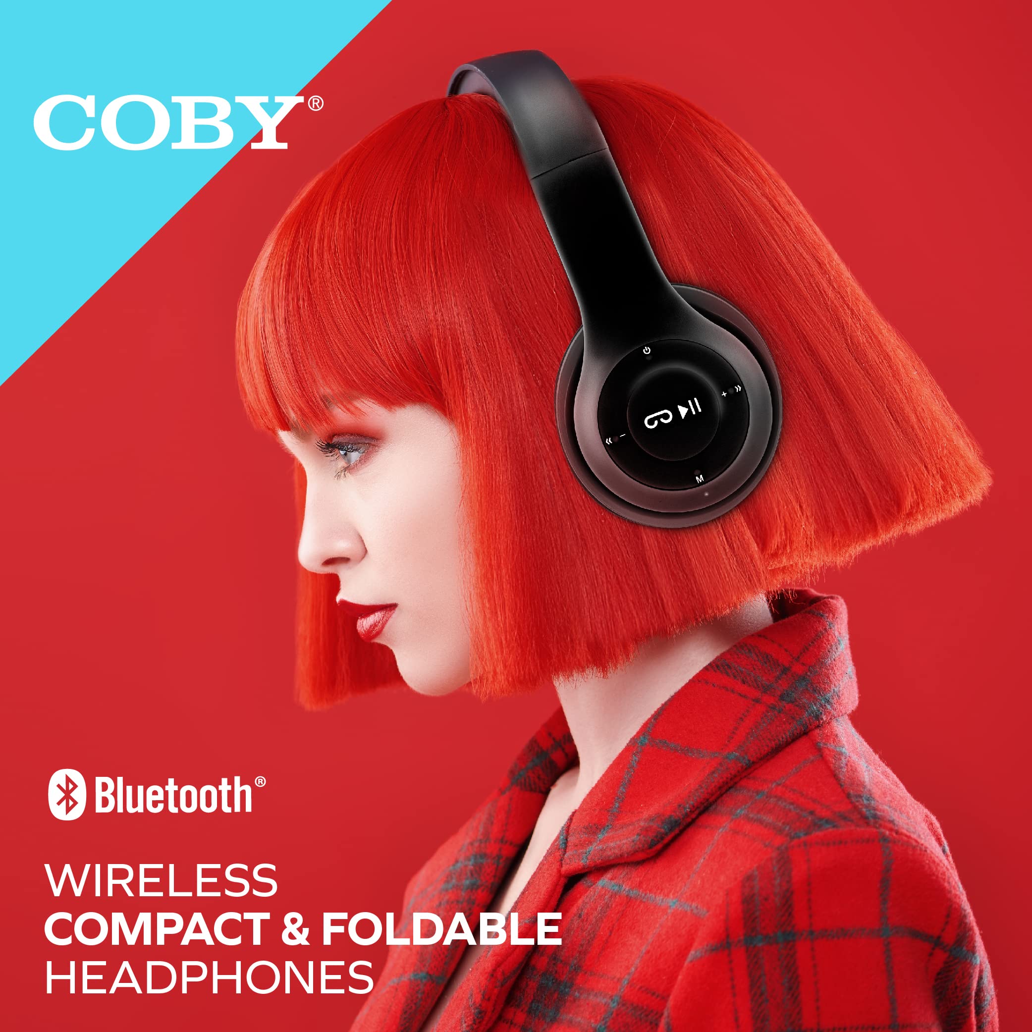 Coby Bluetooth Headphones