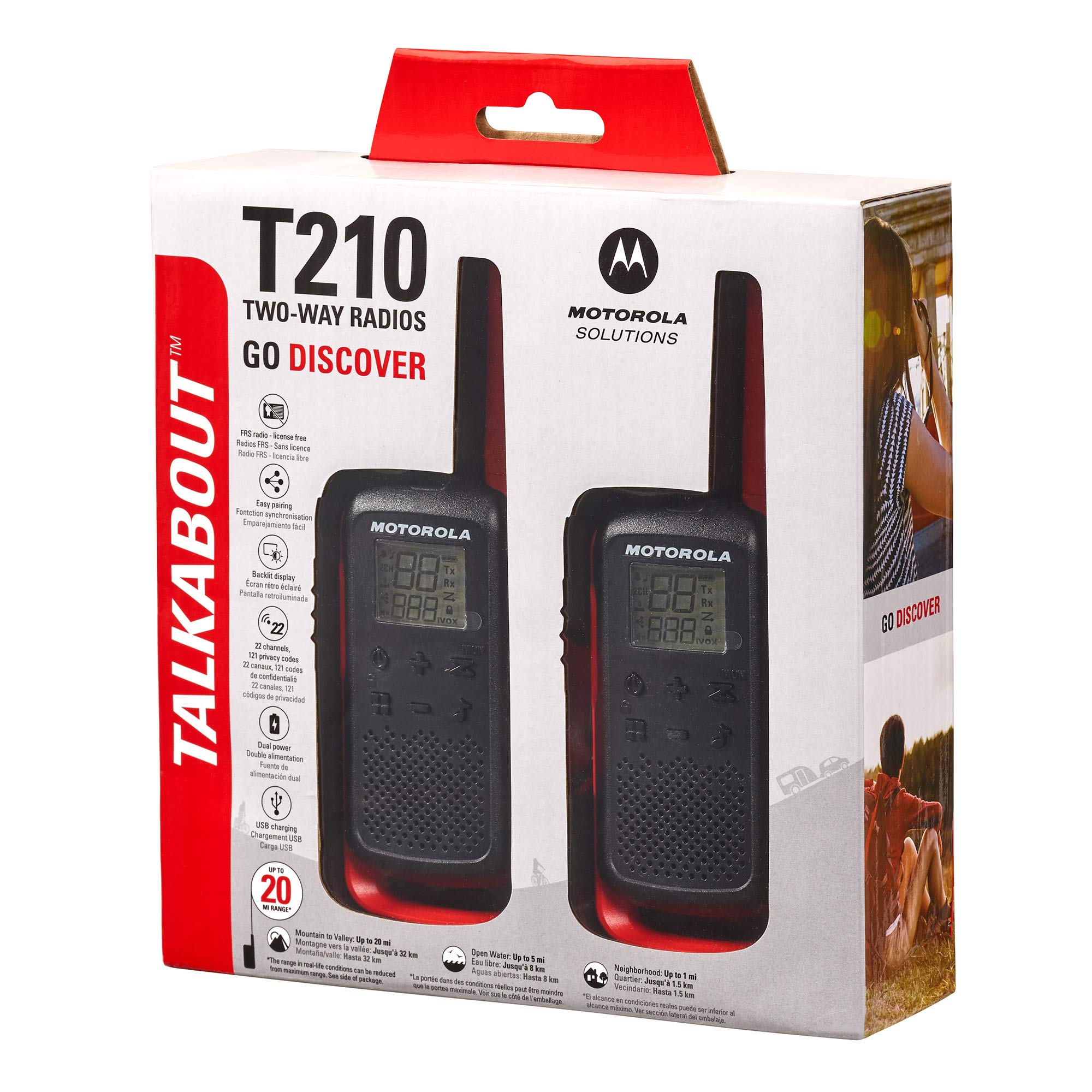 Motorola Solutions, Portable FRS, T210
