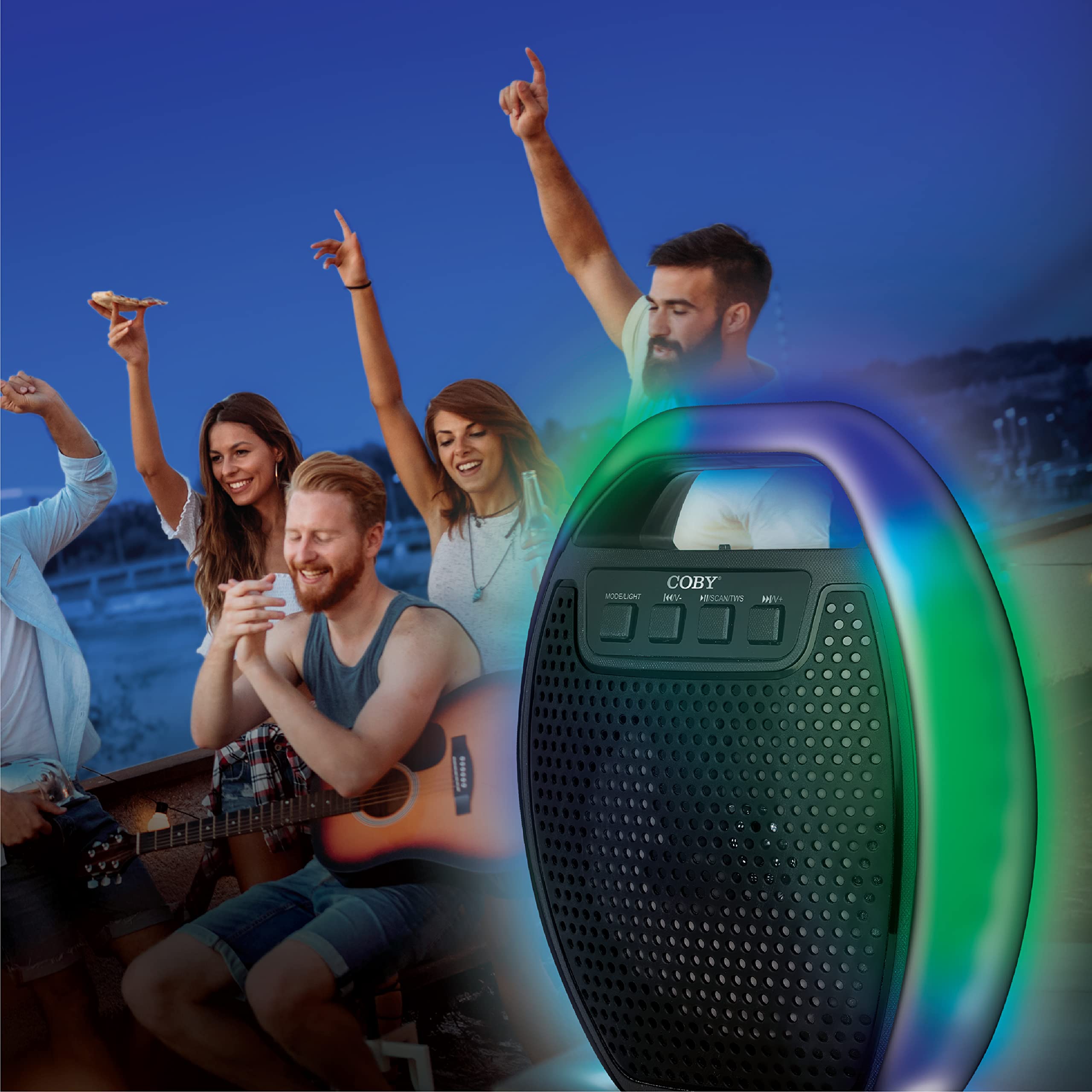 Coby Spectrum Mini True Wireless Bluetooth Speaker