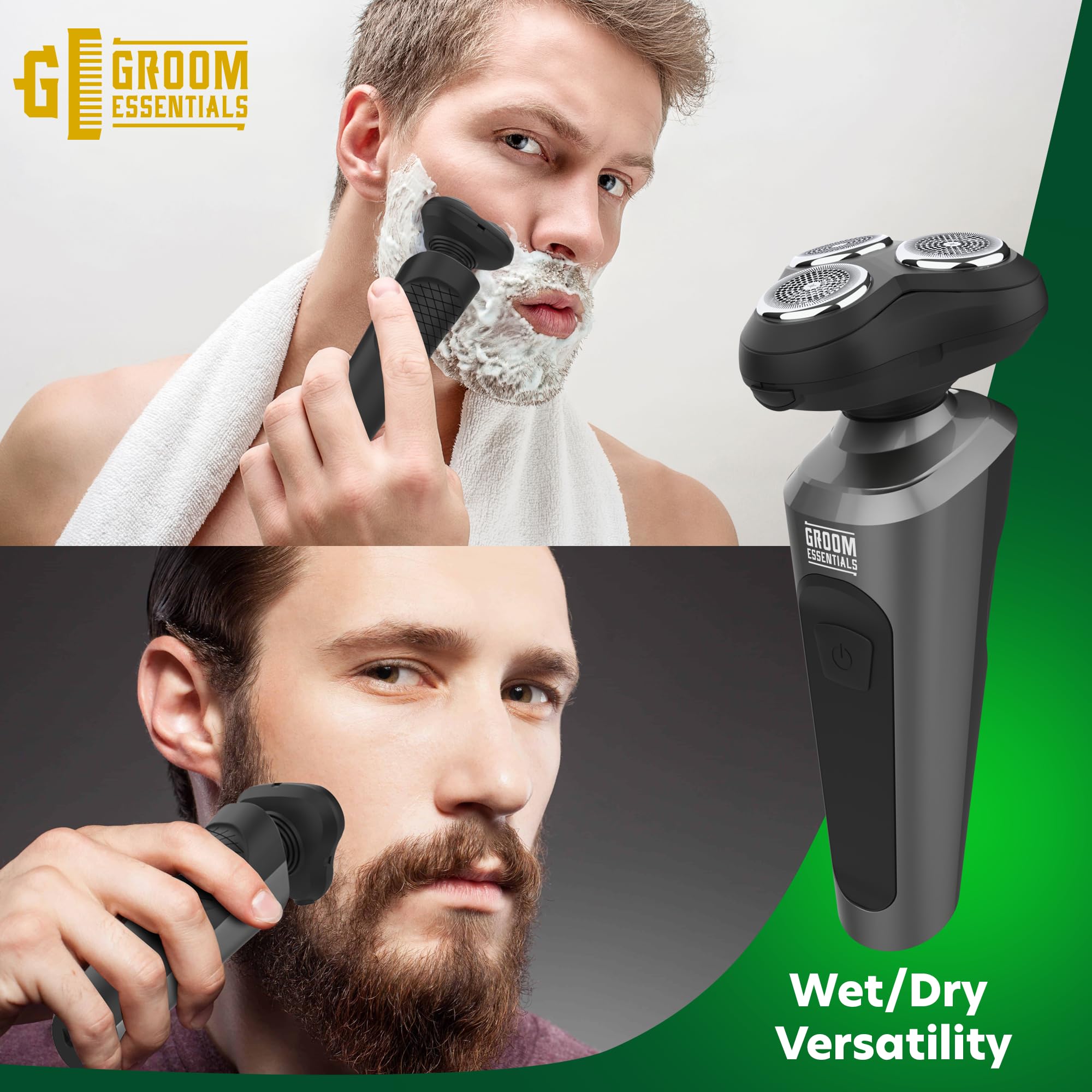 Groom Essentials Rechargeable 5-Piece Grooming Set for Men